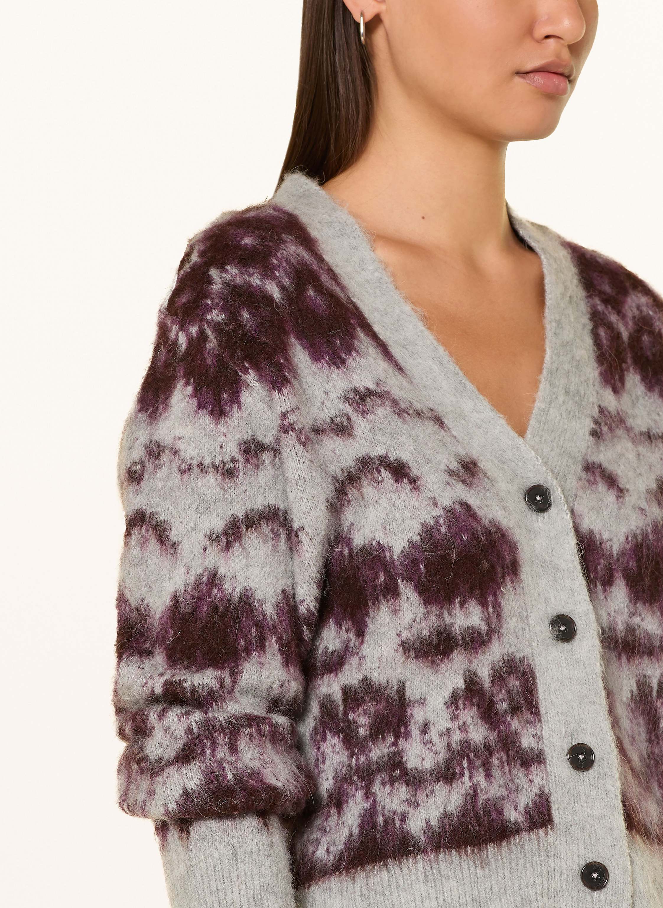 Thumbnail - Mavi Strickjacke grau