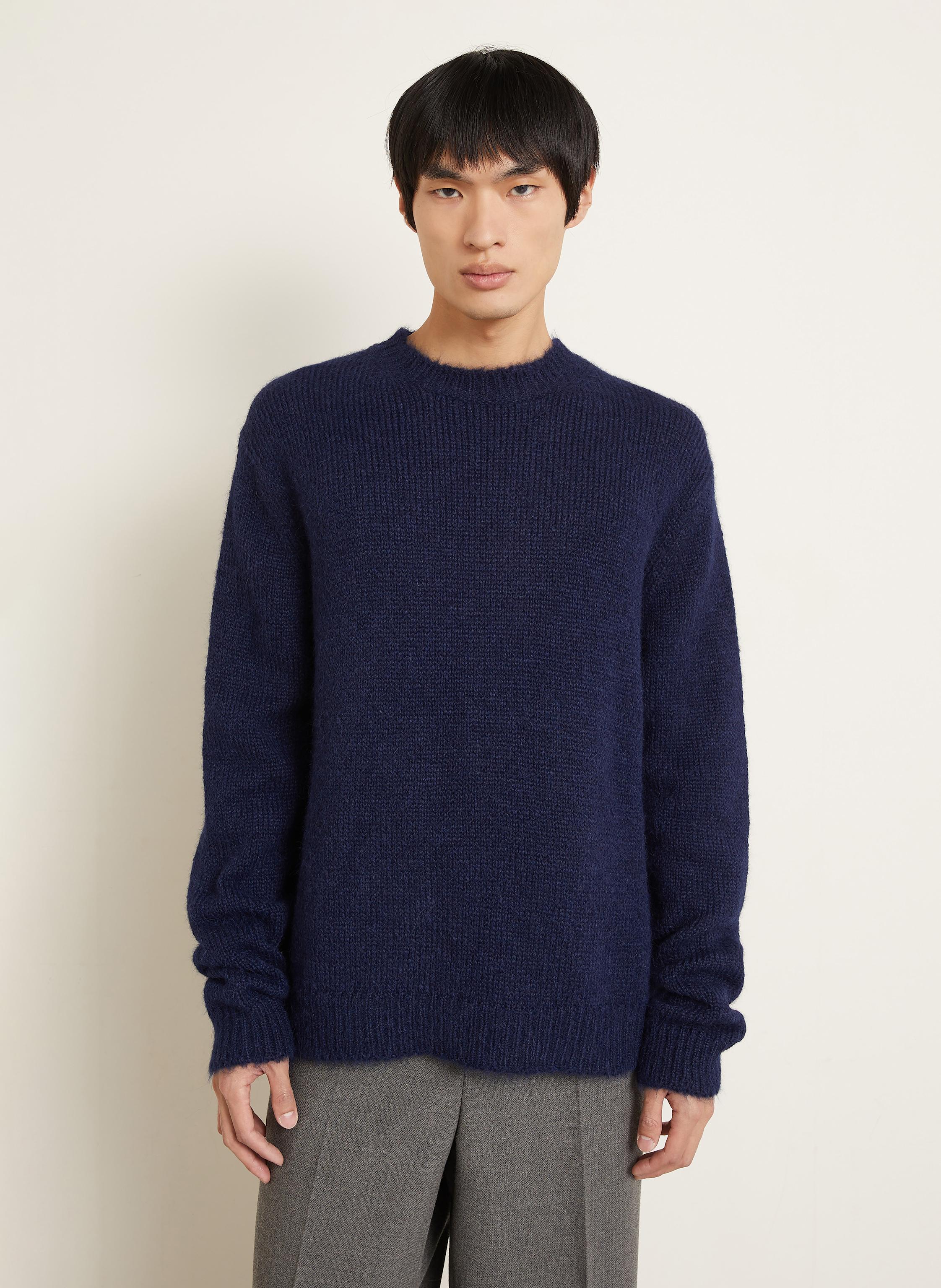 Thumbnail - Jil Sander Alpaka-Pullover blau