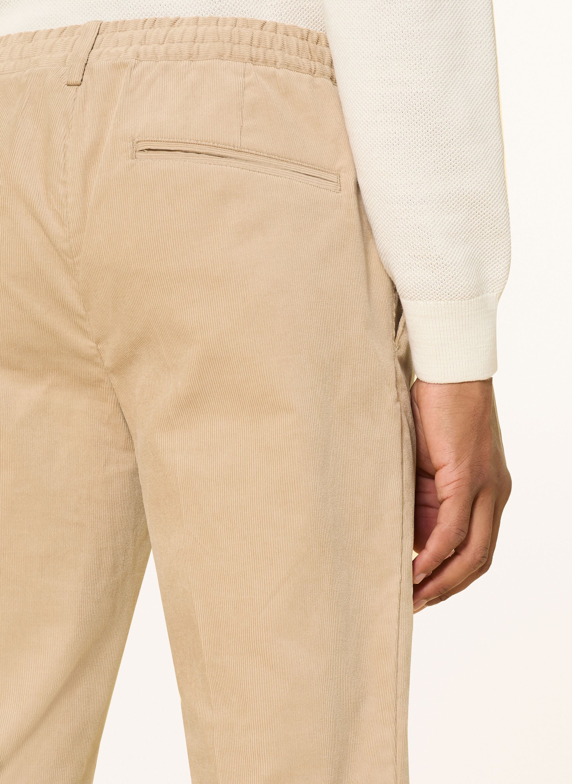 Thumbnail - Profuomo Cordhose Relaxed Fit beige