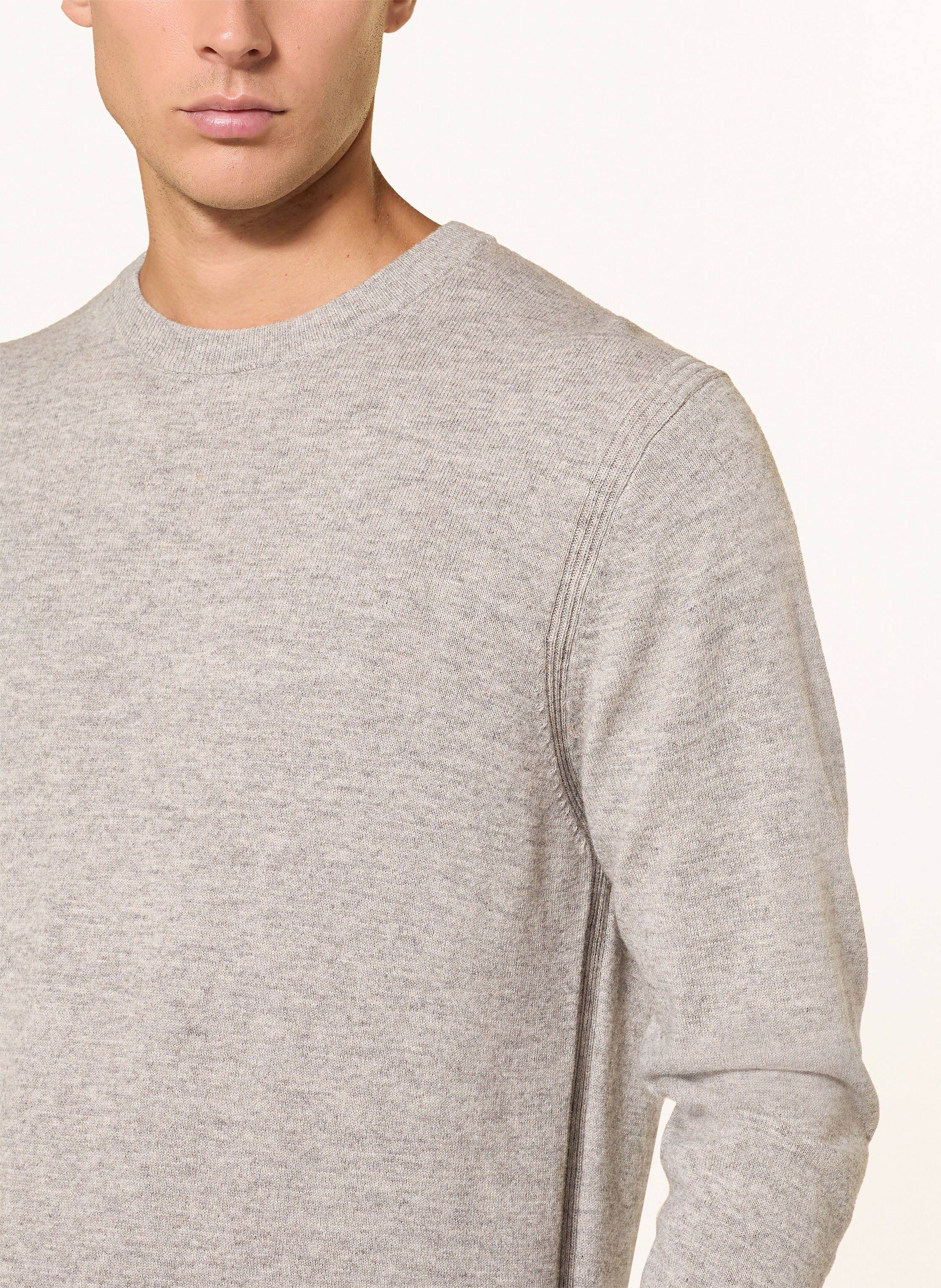 Thumbnail - Profuomo Pullover grau