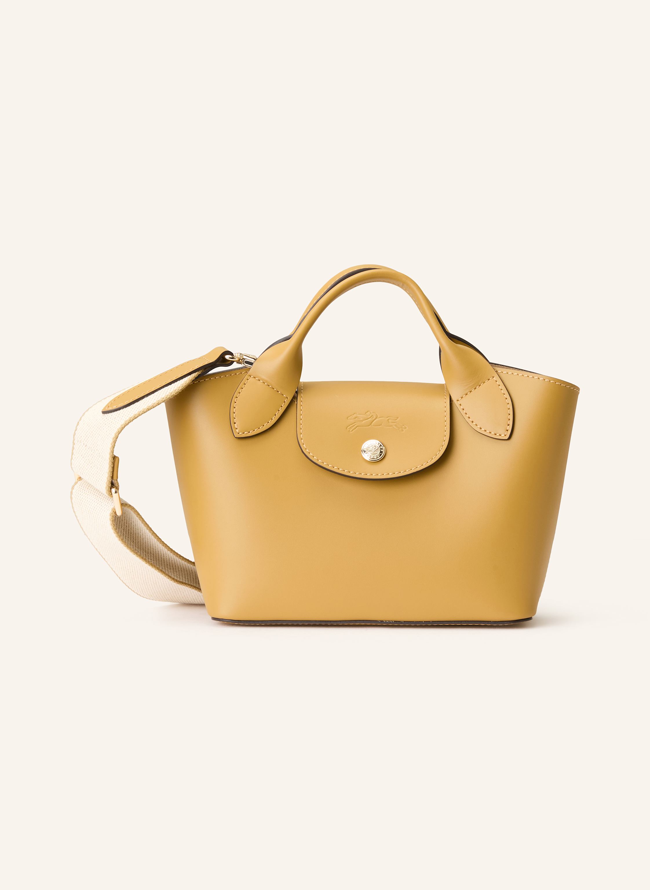 Longchamp Épure Xs in gelb – Umhängetasche
