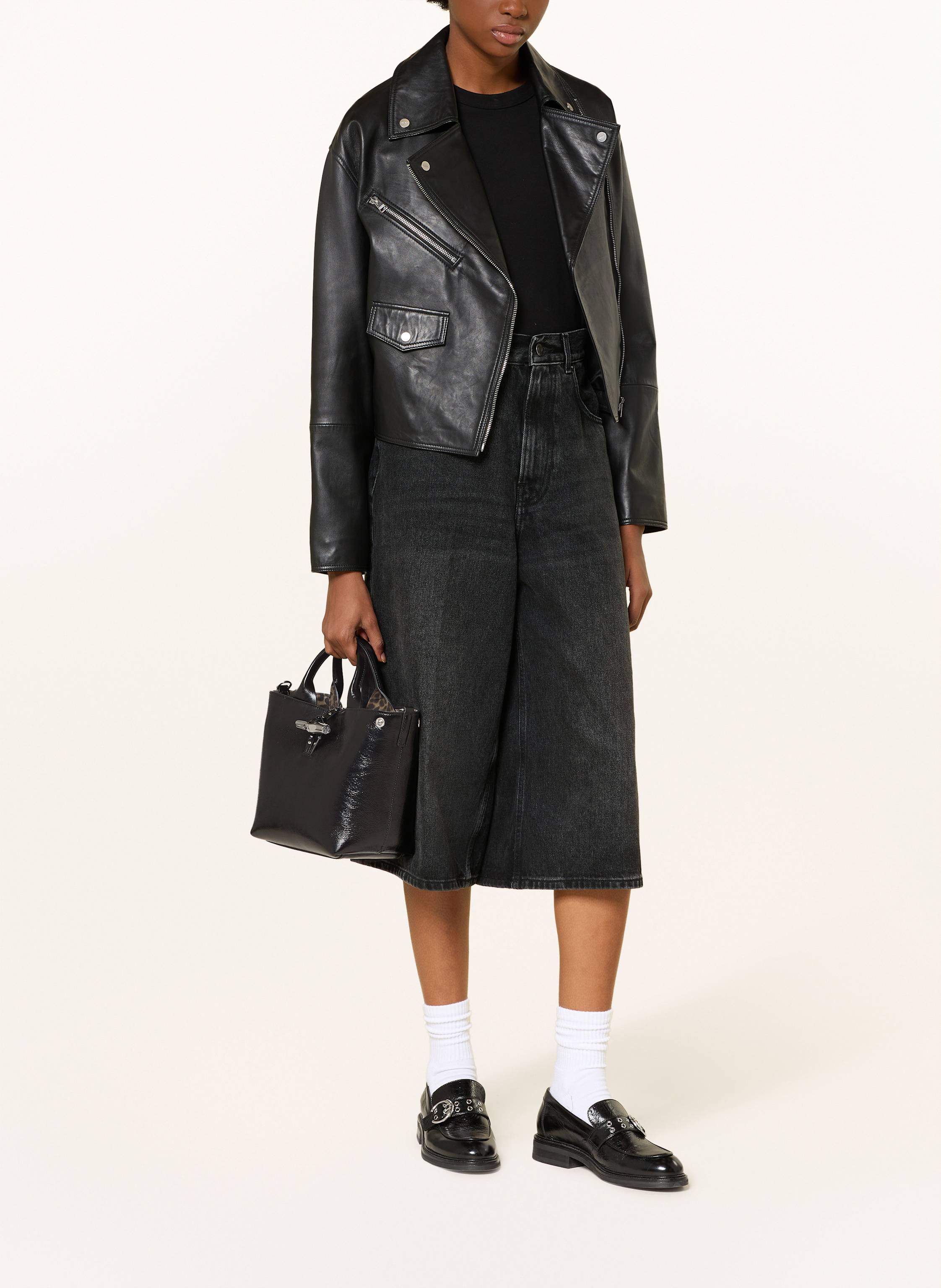 Thumbnail - Longchamp Handtasche Le Roseau Small schwarz