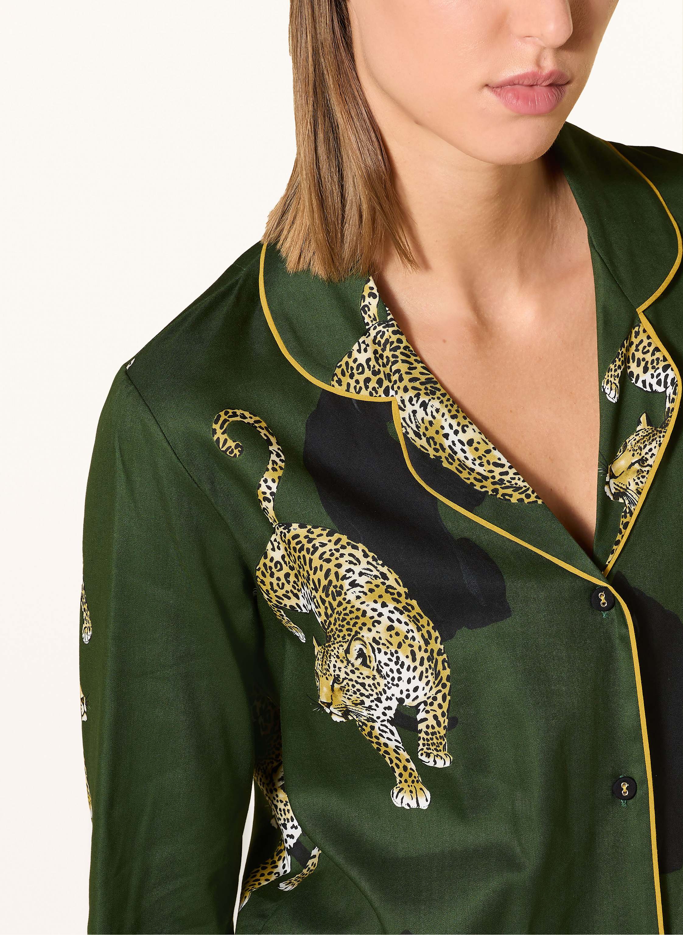 Thumbnail - Cyberjammies Schlafshirt Olive gruen