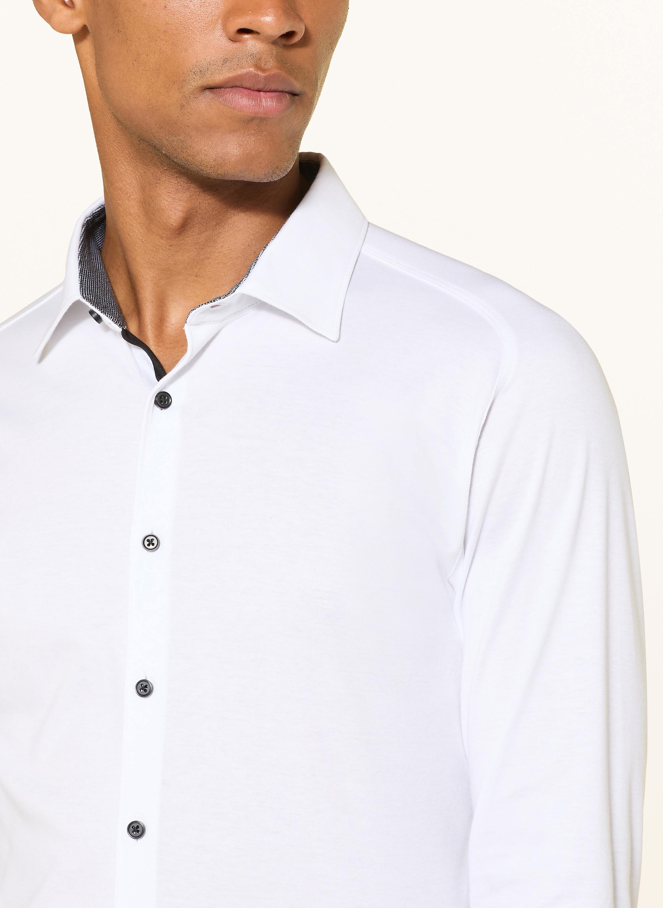 Thumbnail - Desoto Jerseyhemd Slim Fit weiss