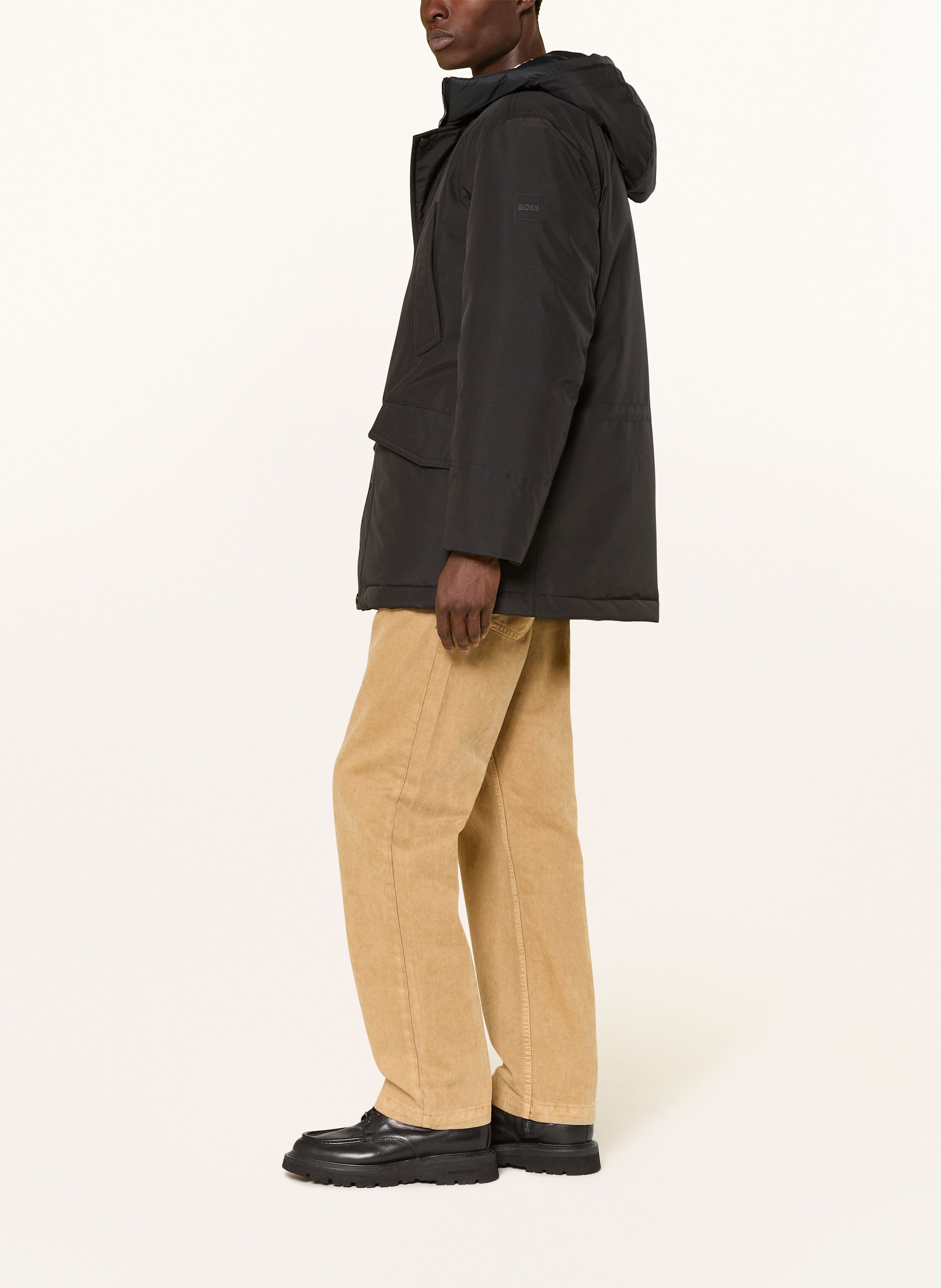 Thumbnail - Boss Parka osiass1 schwarz