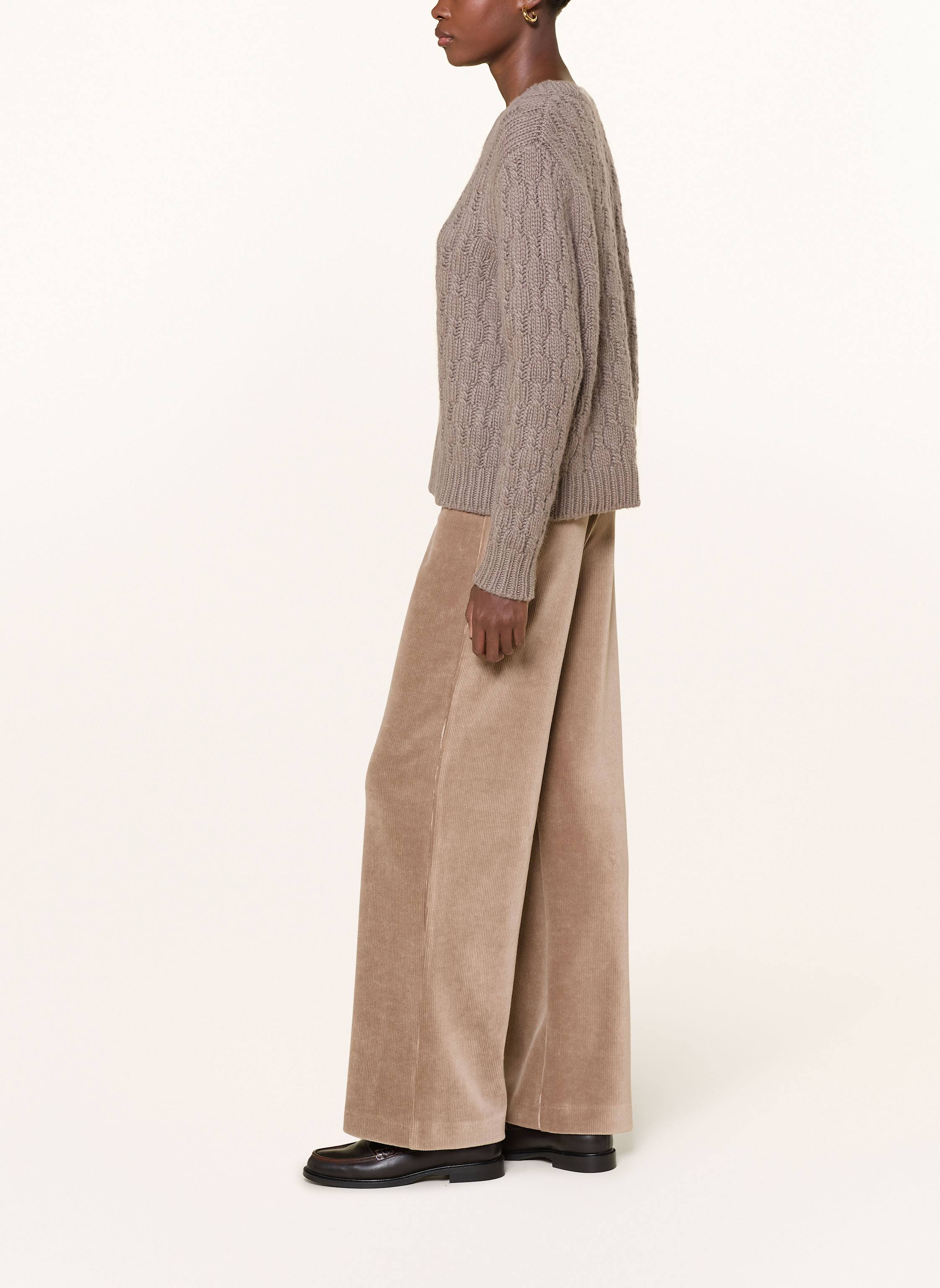 Thumbnail - Raffaello Rossi Marlenehose Elaine Aus Cord braun