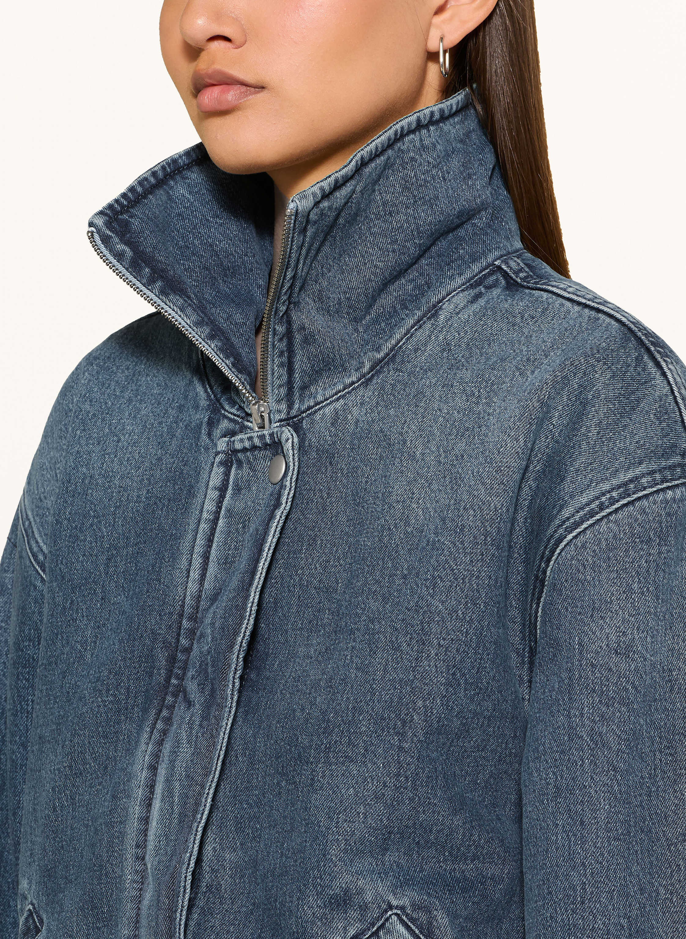 Thumbnail - Lala Berlin Jeansjacke Juno blau