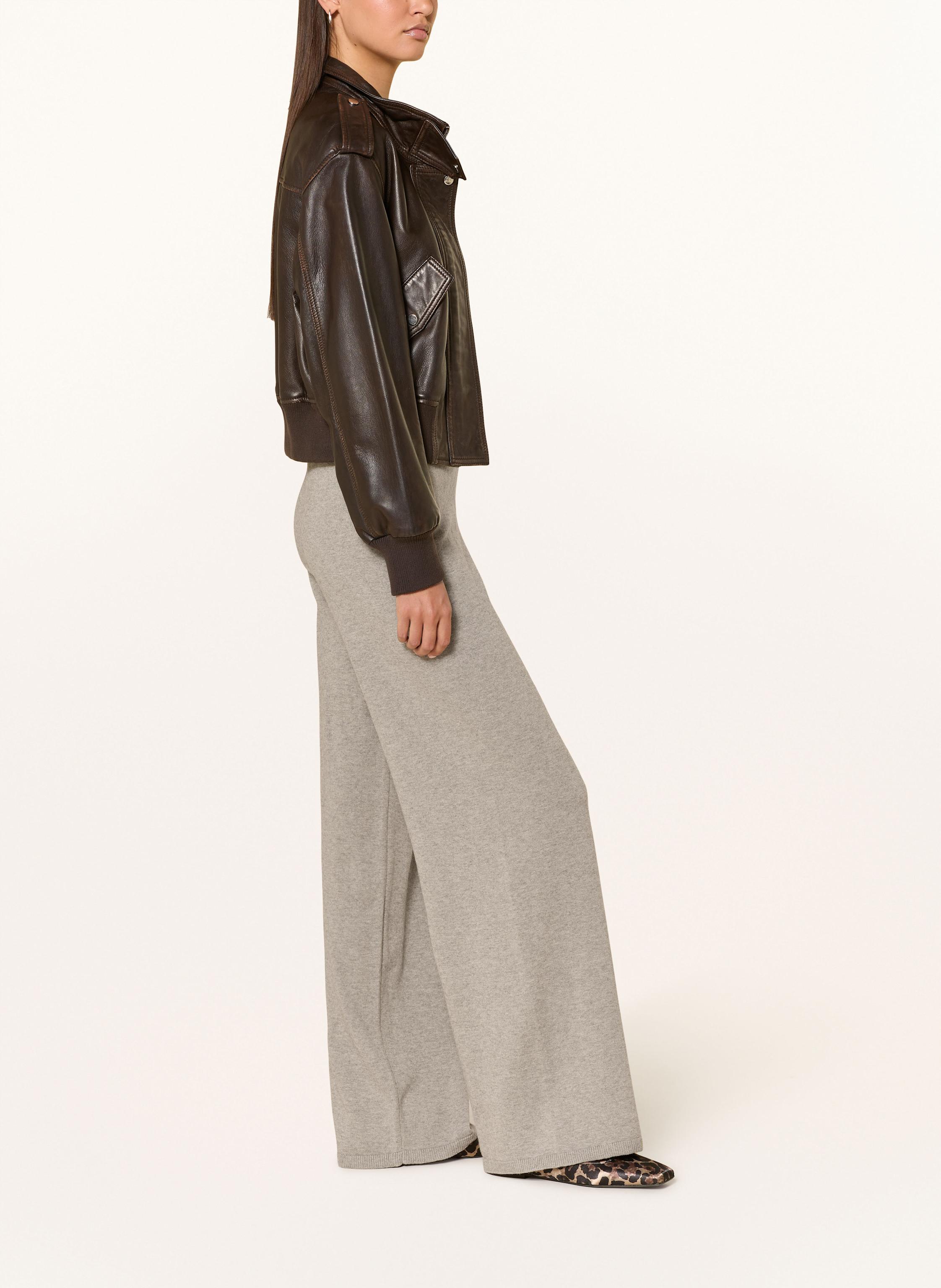 Thumbnail - Lala Berlin Marlenehose Kaia grau