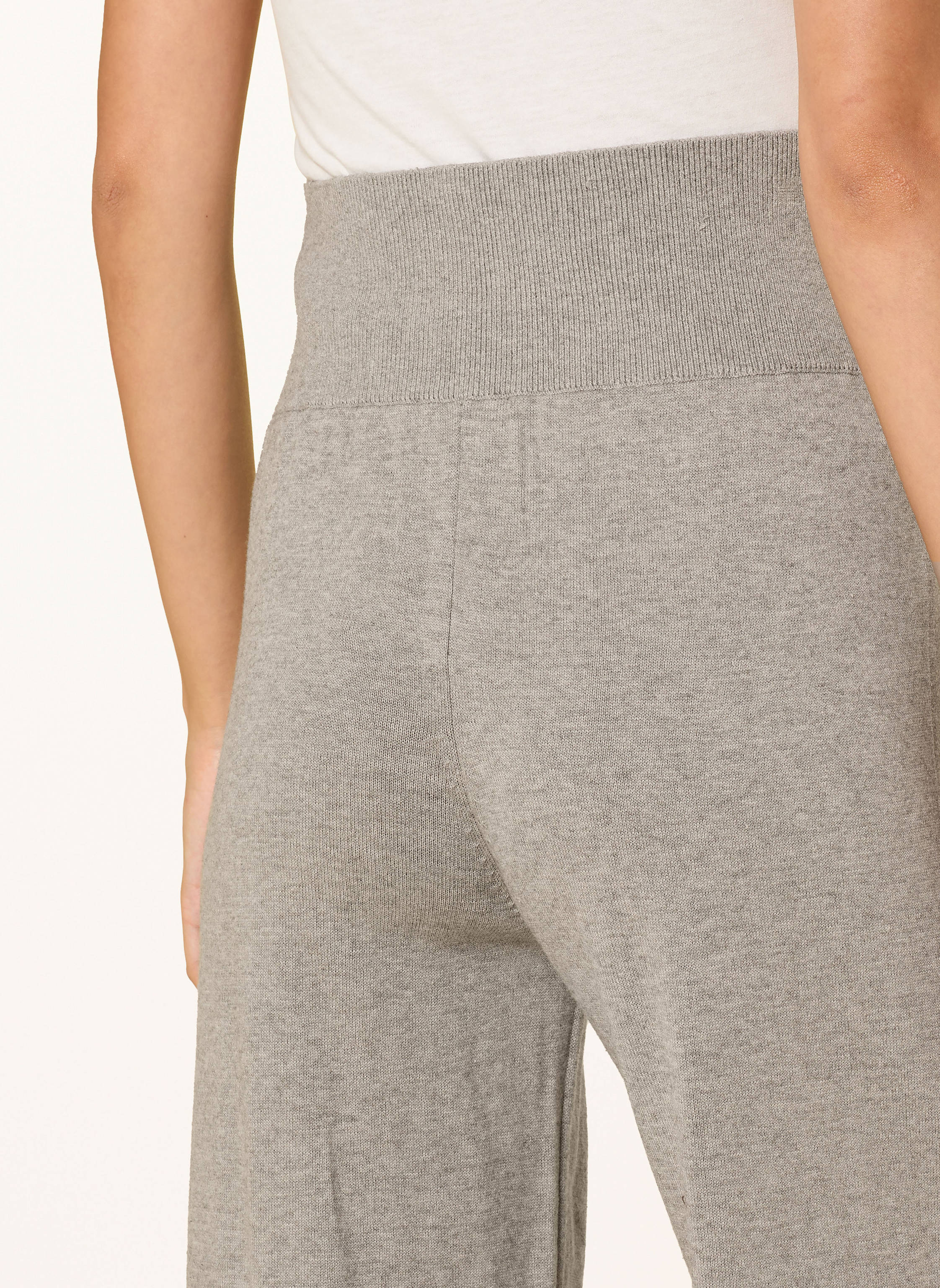 Thumbnail - Lala Berlin Marlenehose Kaia grau