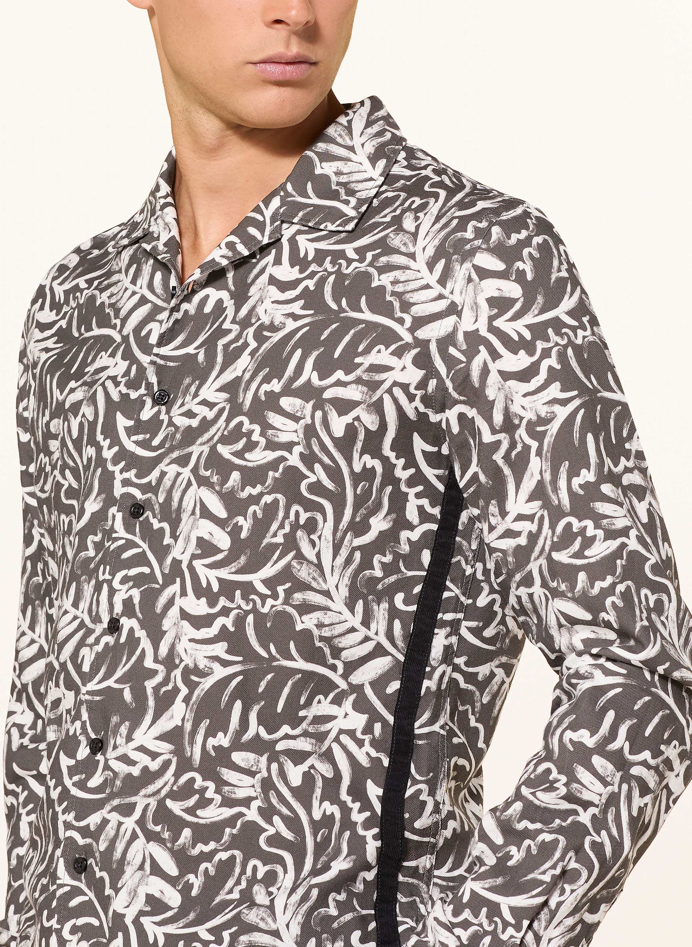 Thumbnail - q1 Manufaktur Hemd Olly Extra Slim Fit braun