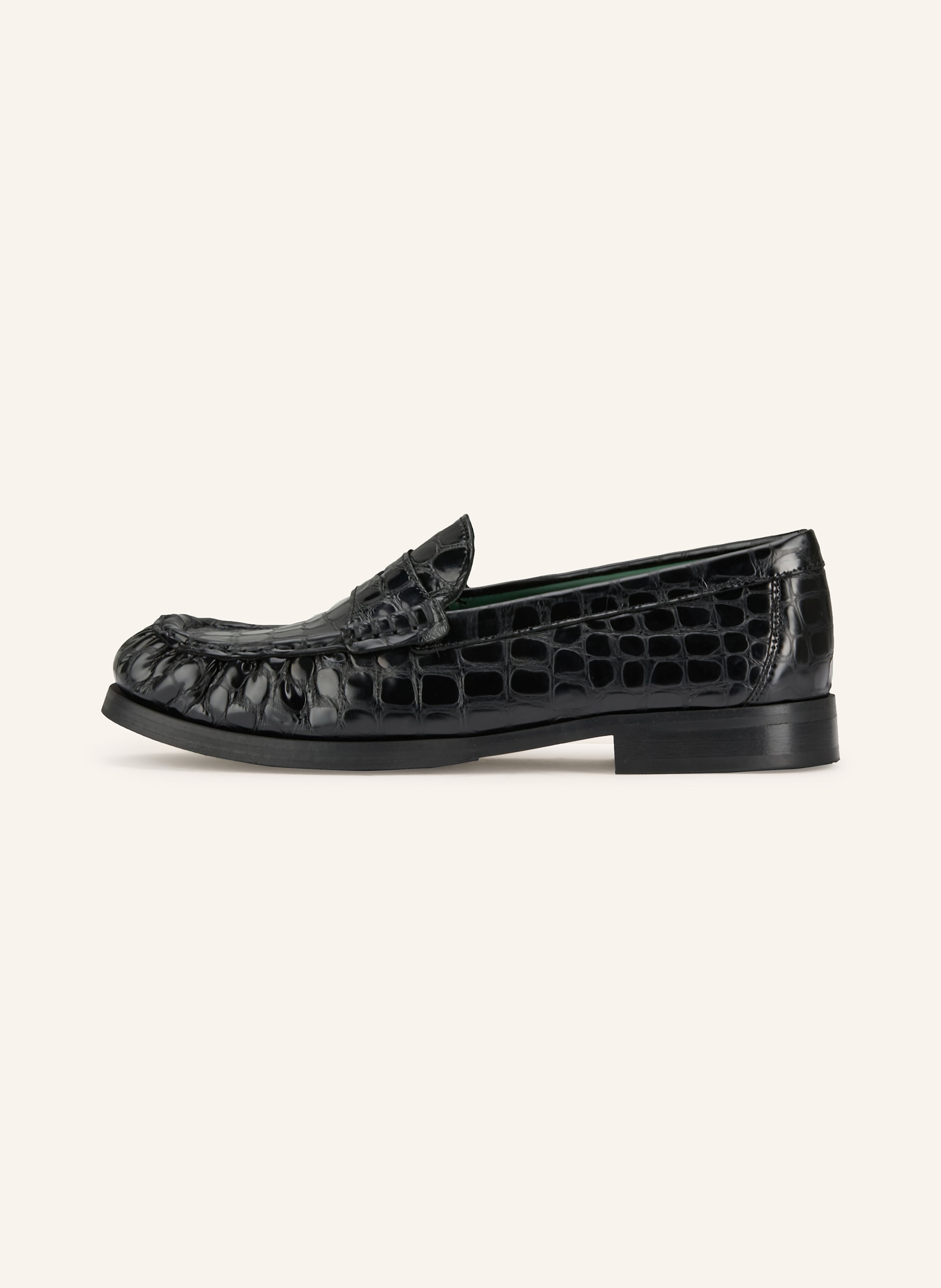 Thumbnail - Vinny's Penny-Loafer Ogee schwarz