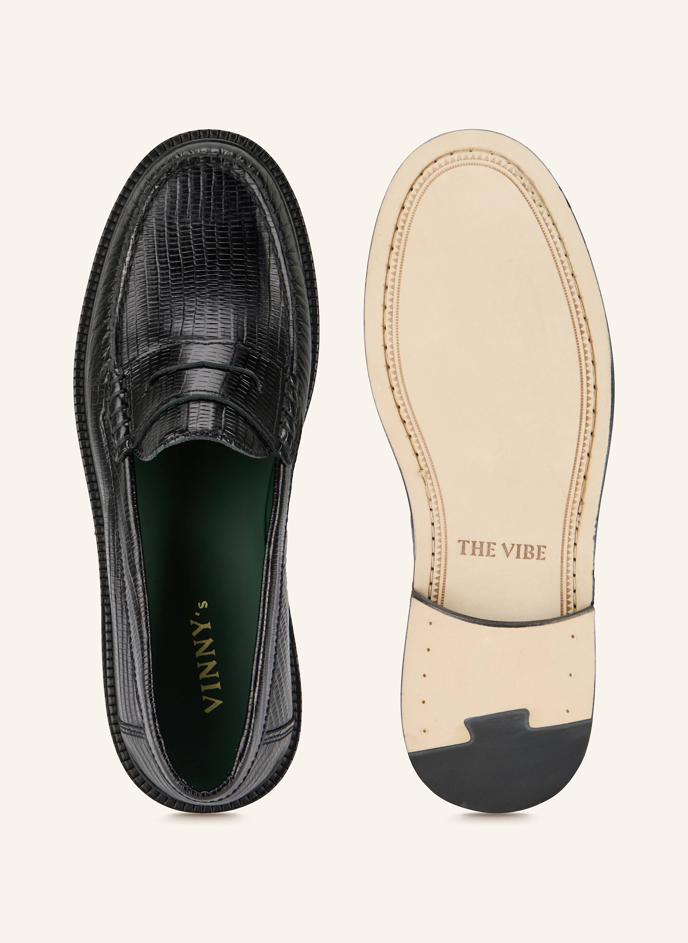 Thumbnail - Vinny's Penny-Loafer Yardee schwarz