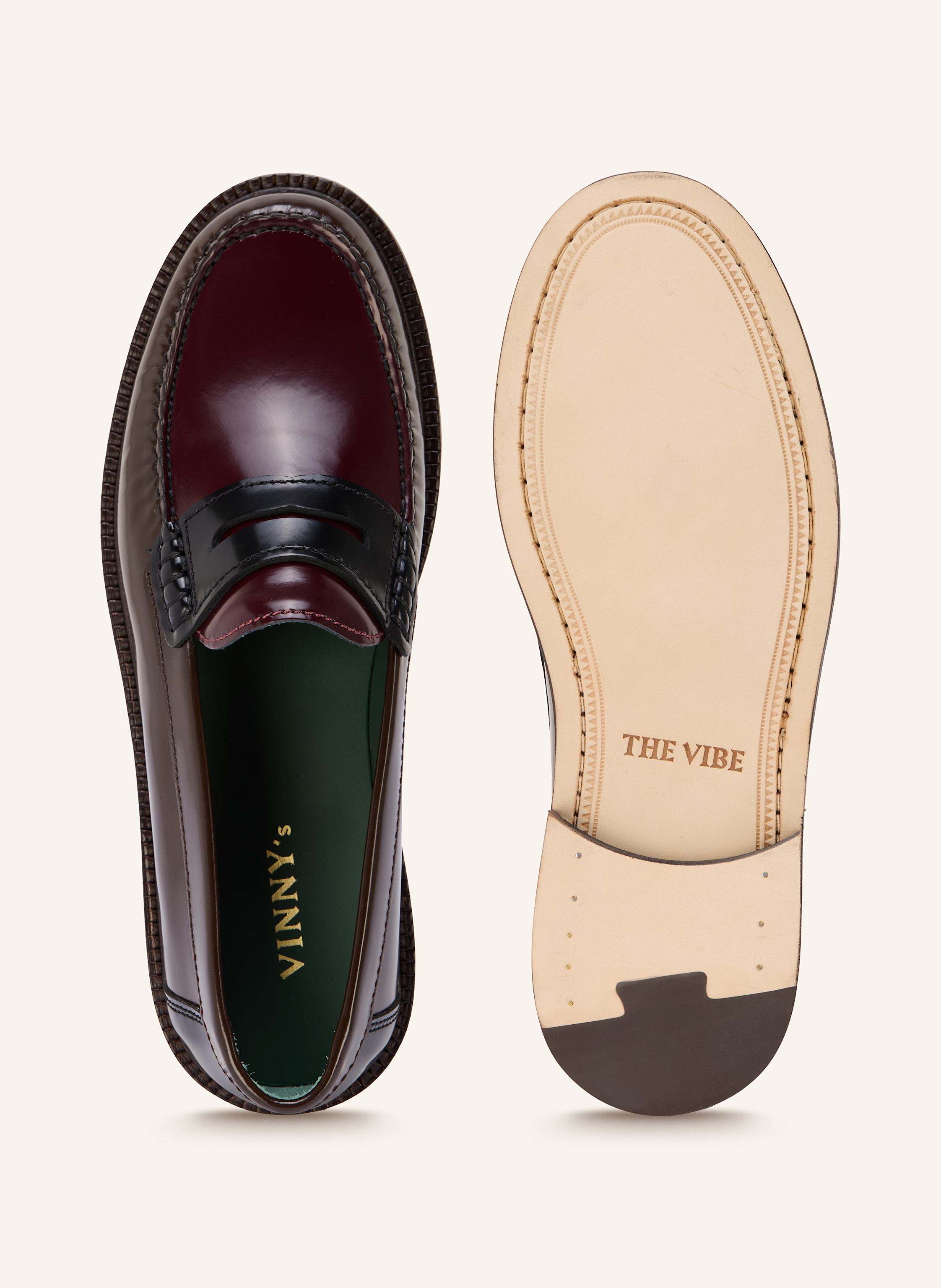 Thumbnail - Vinny's Penny-Loafer Yardee braun