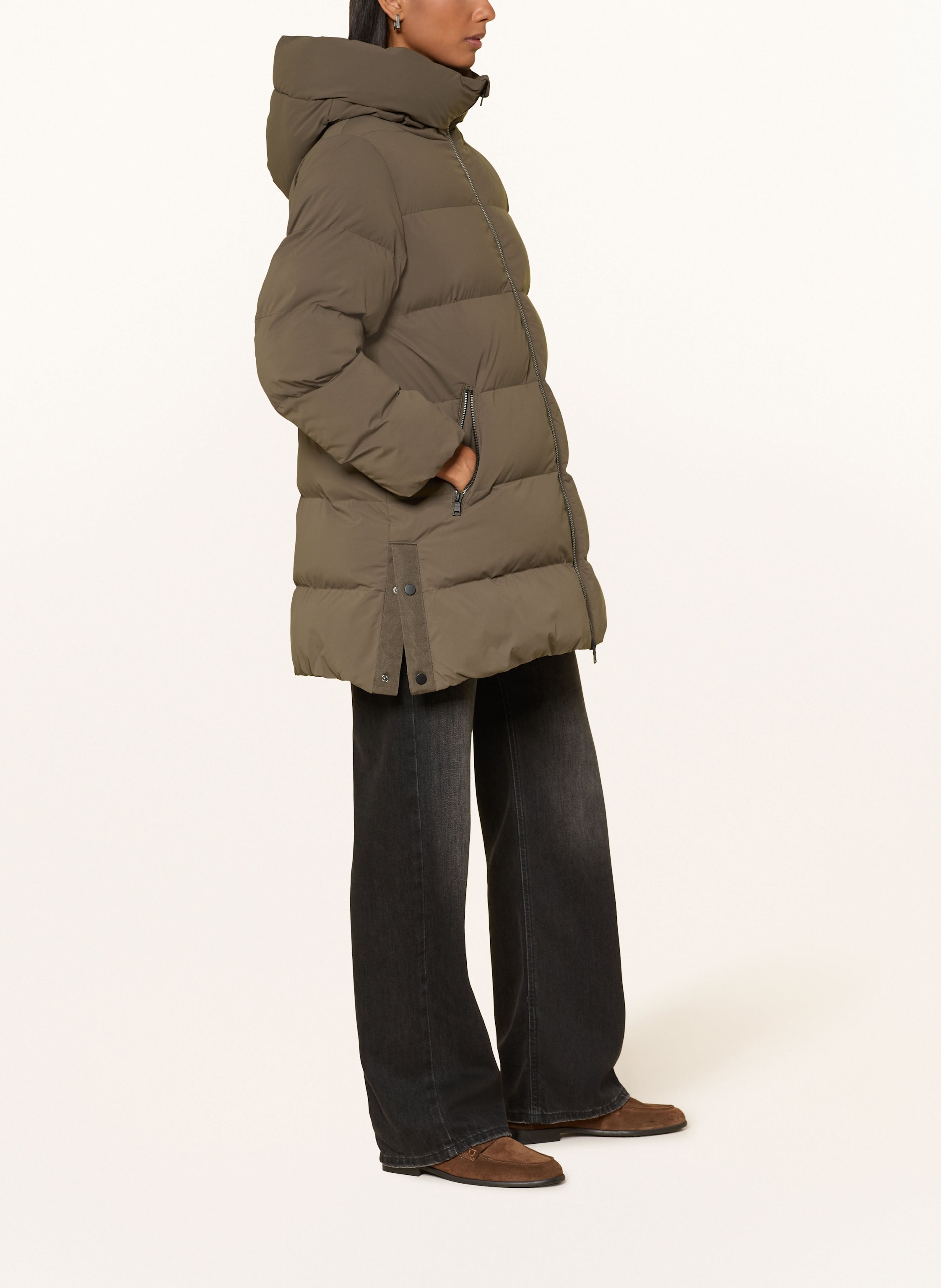 Thumbnail - No.1 Como Steppjacke braun
