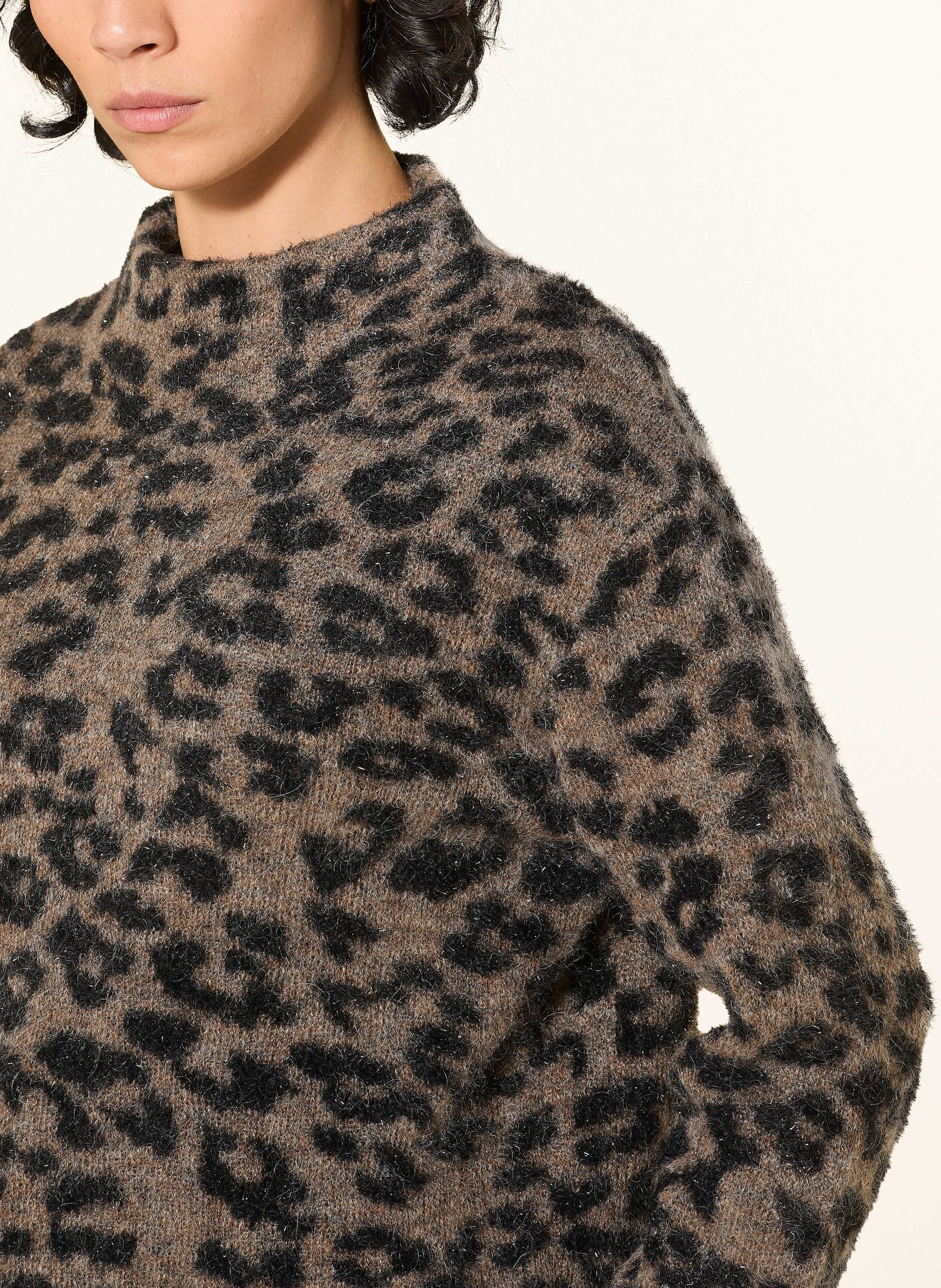 Thumbnail - Princess Goes Hollywood Pullover Mit Glitzergarn braun