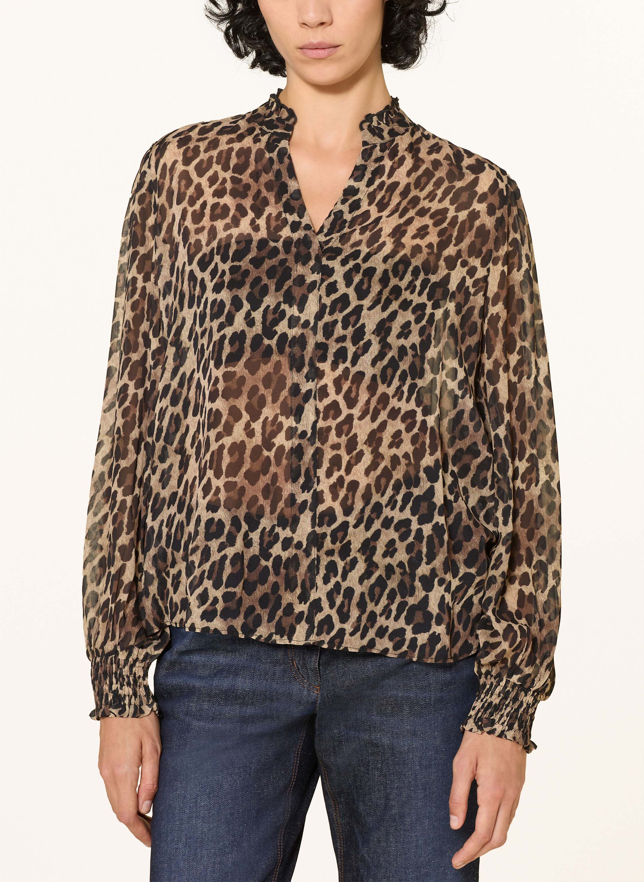 Thumbnail - Princess Goes Hollywood Blusenshirt Mit Rüschen braun