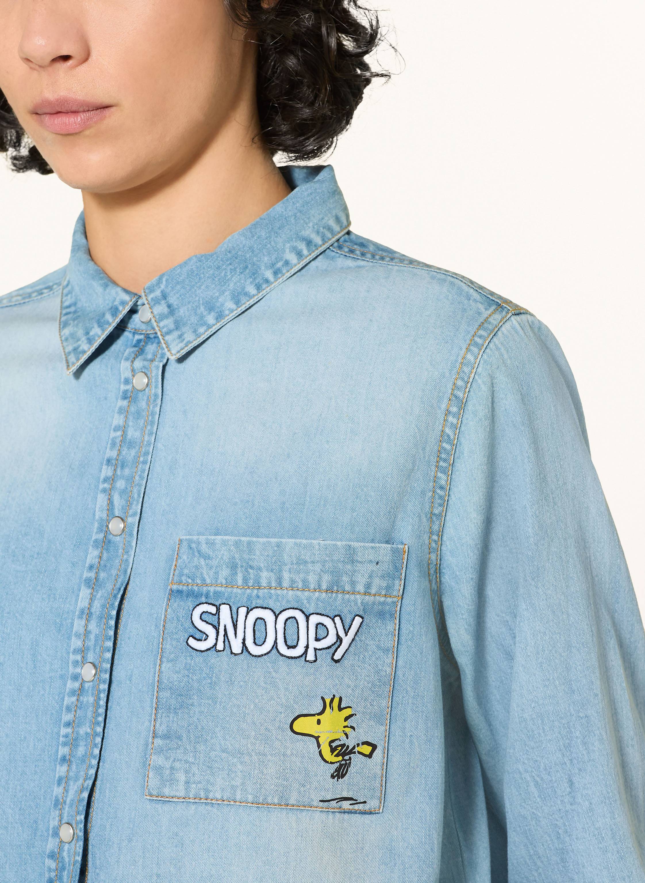 Thumbnail - Princess Goes Hollywood Jeansbluse Snoopy blau