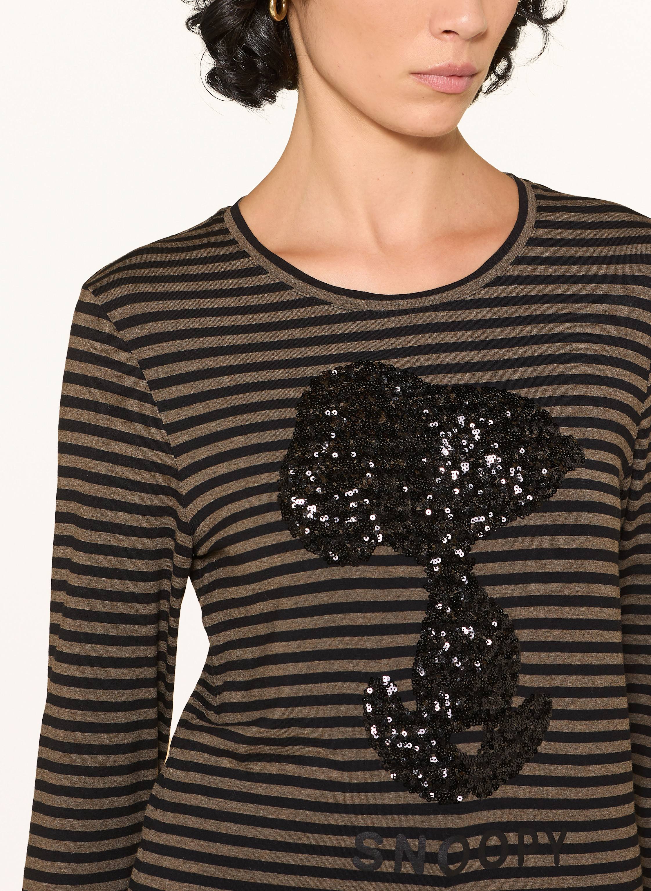 Thumbnail - Princess Goes Hollywood Longsleeve Mit Pailletten braun