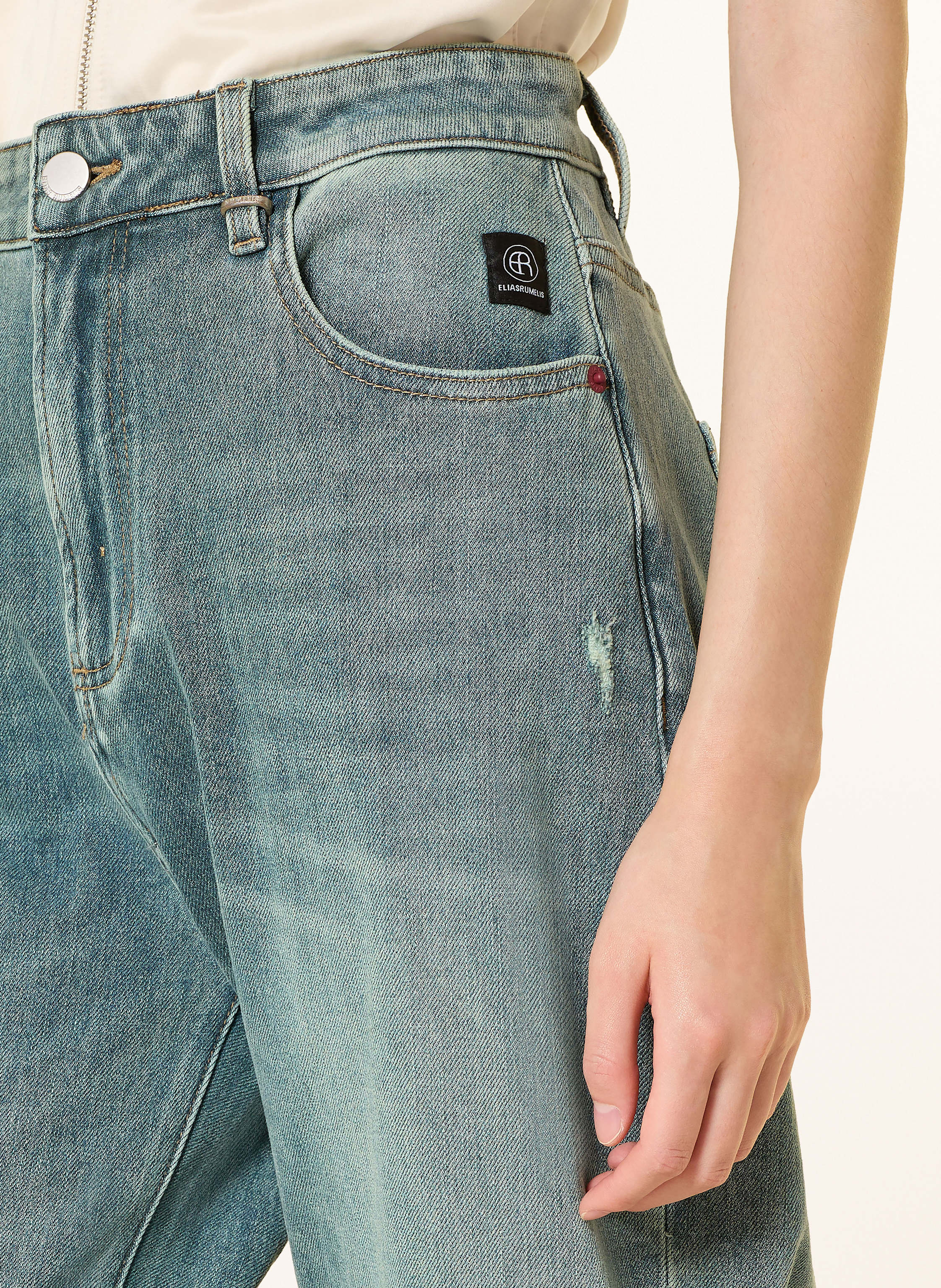 Thumbnail - Elias Rumelis Cropped-Jeans Yoana blau