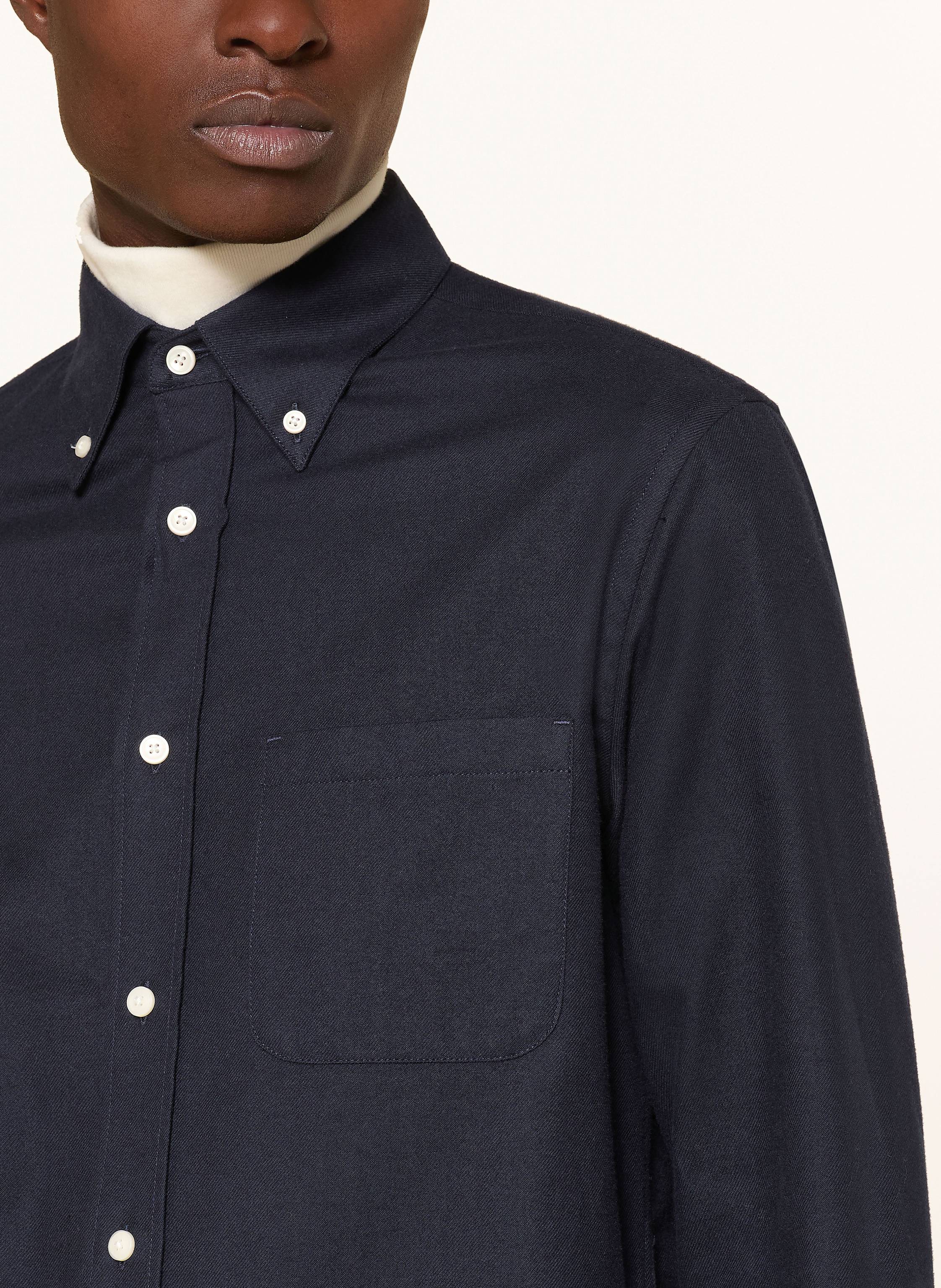 Thumbnail - Tiger Of Sweden Flanellhemd Bjorn Comfort Fit blau