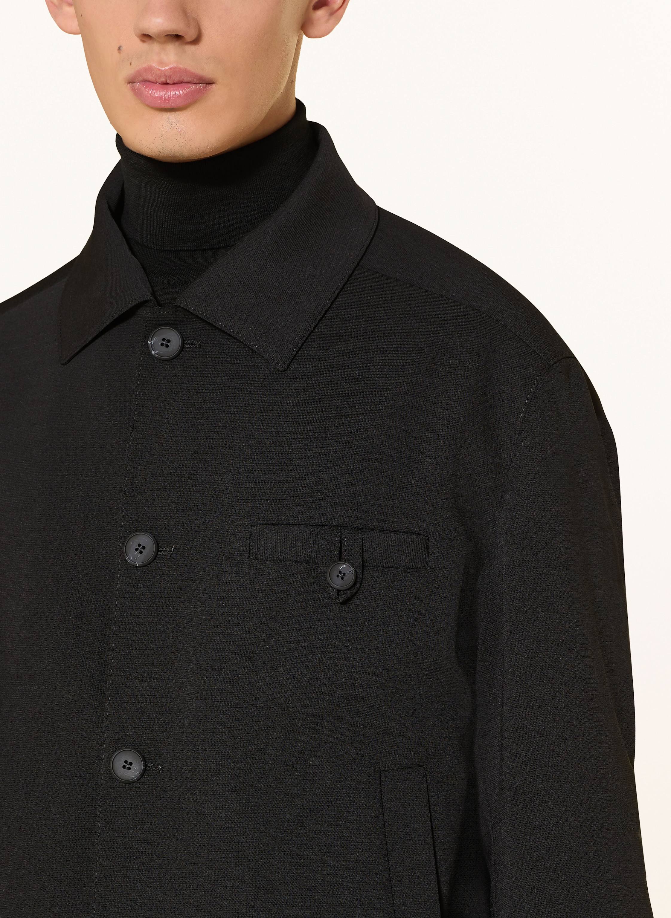 Thumbnail - Hugo Overjacket Juliano schwarz