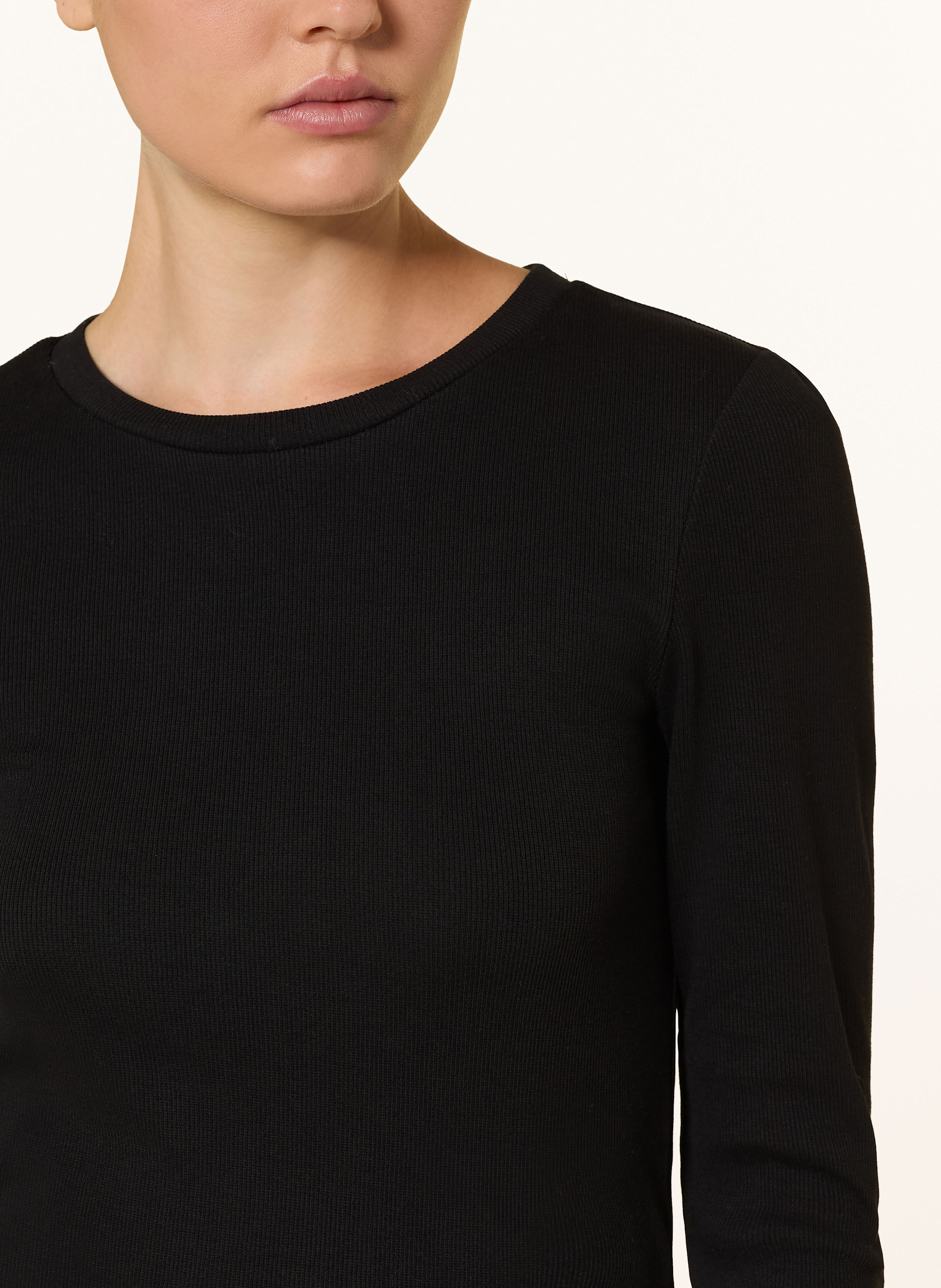 Thumbnail - Knowledgecotton Apparel Longsleeve schwarz