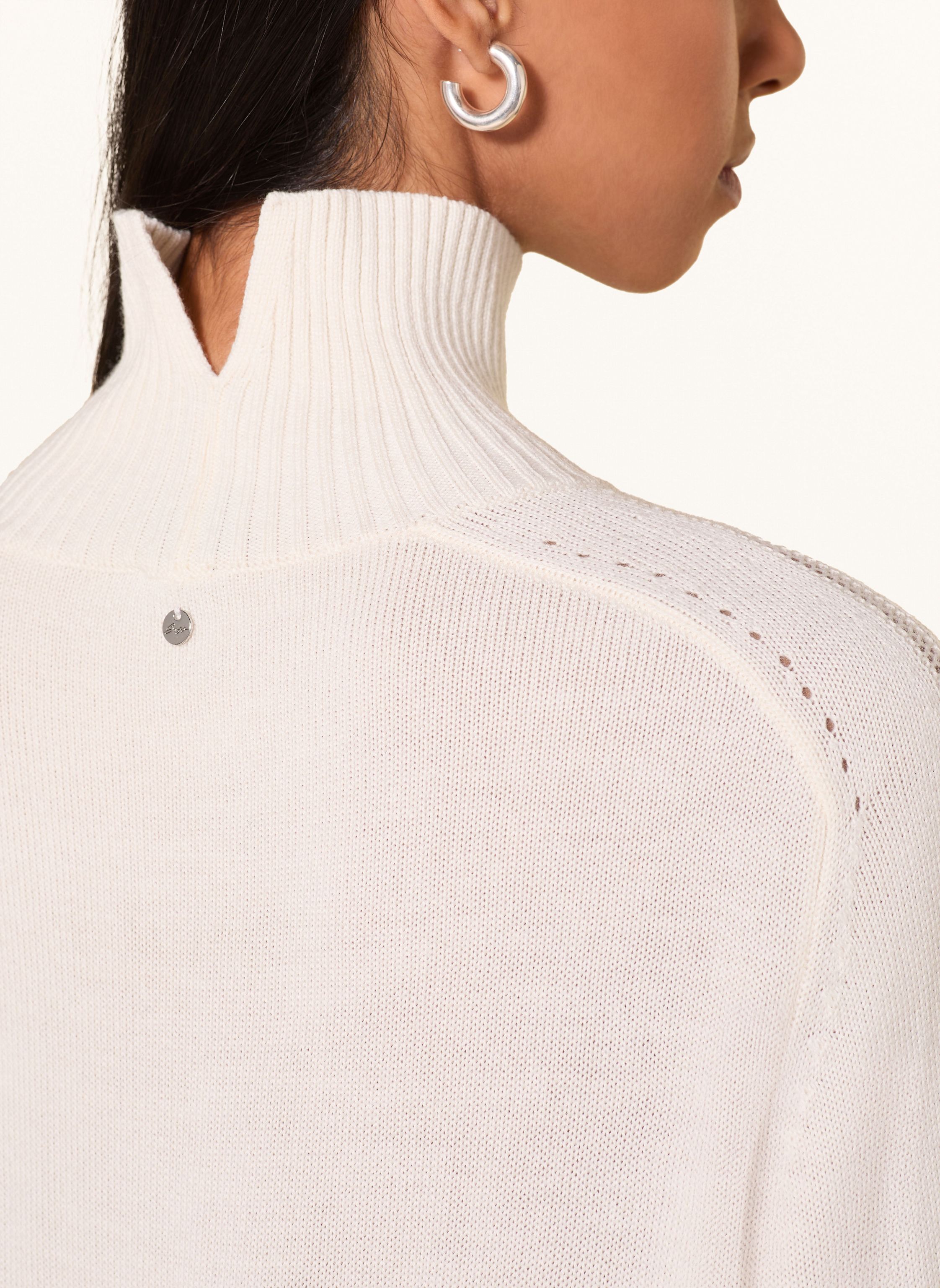 Thumbnail - Boss Strickkleid Fagliatelle weiss