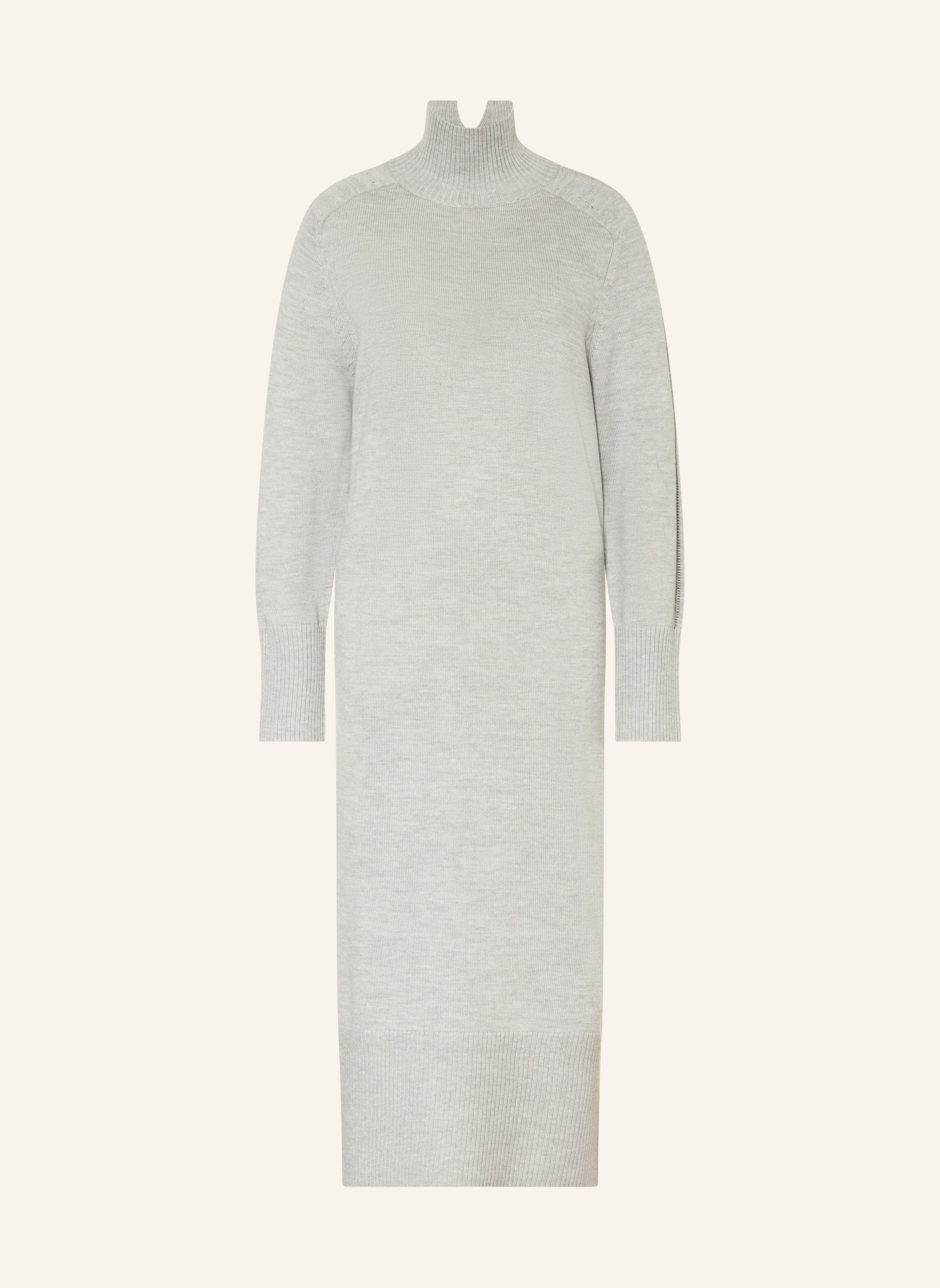 Boss Strickkleid Fagliatelle grau