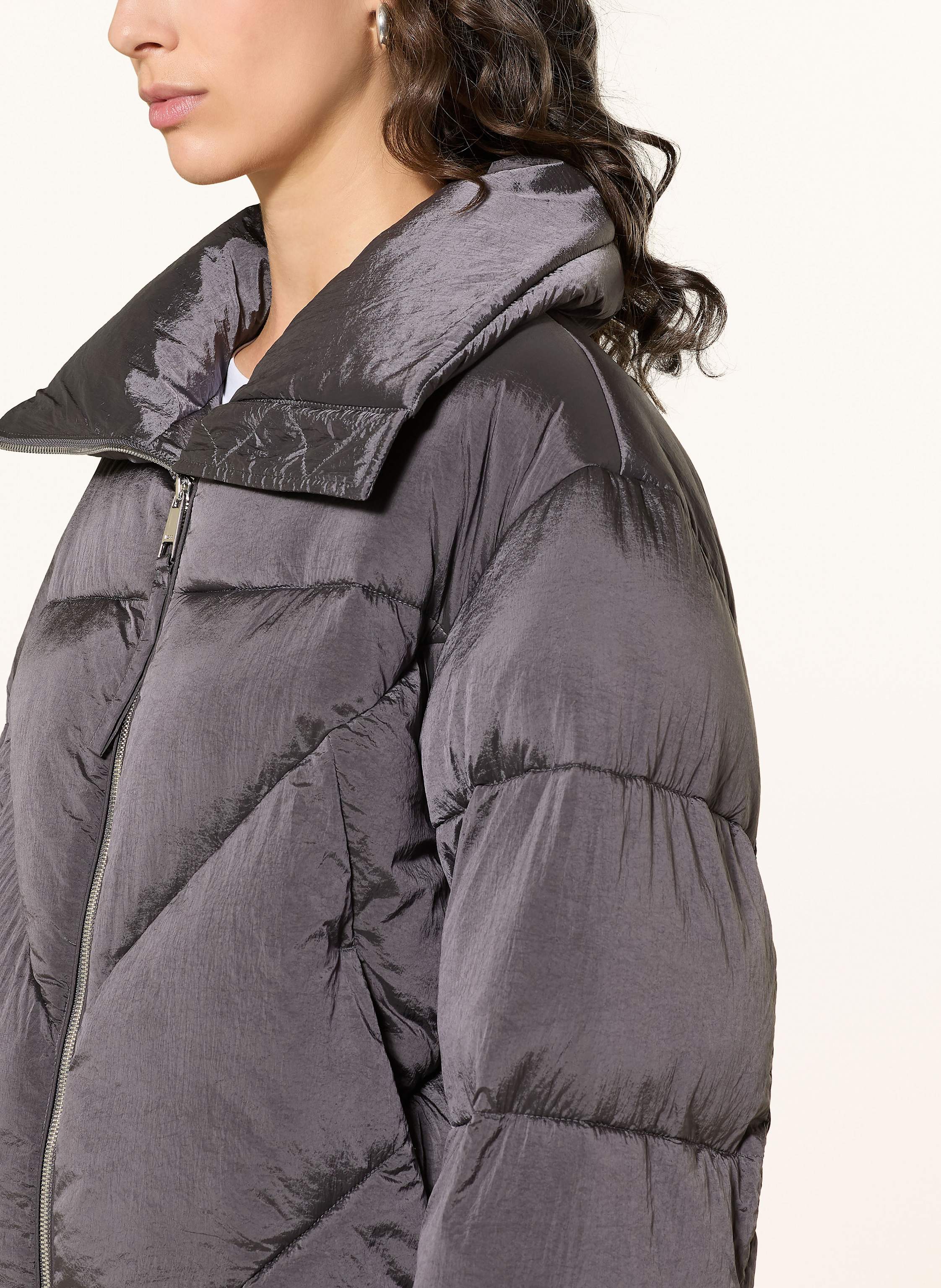 Thumbnail - Boss Steppjacke Padilena grau