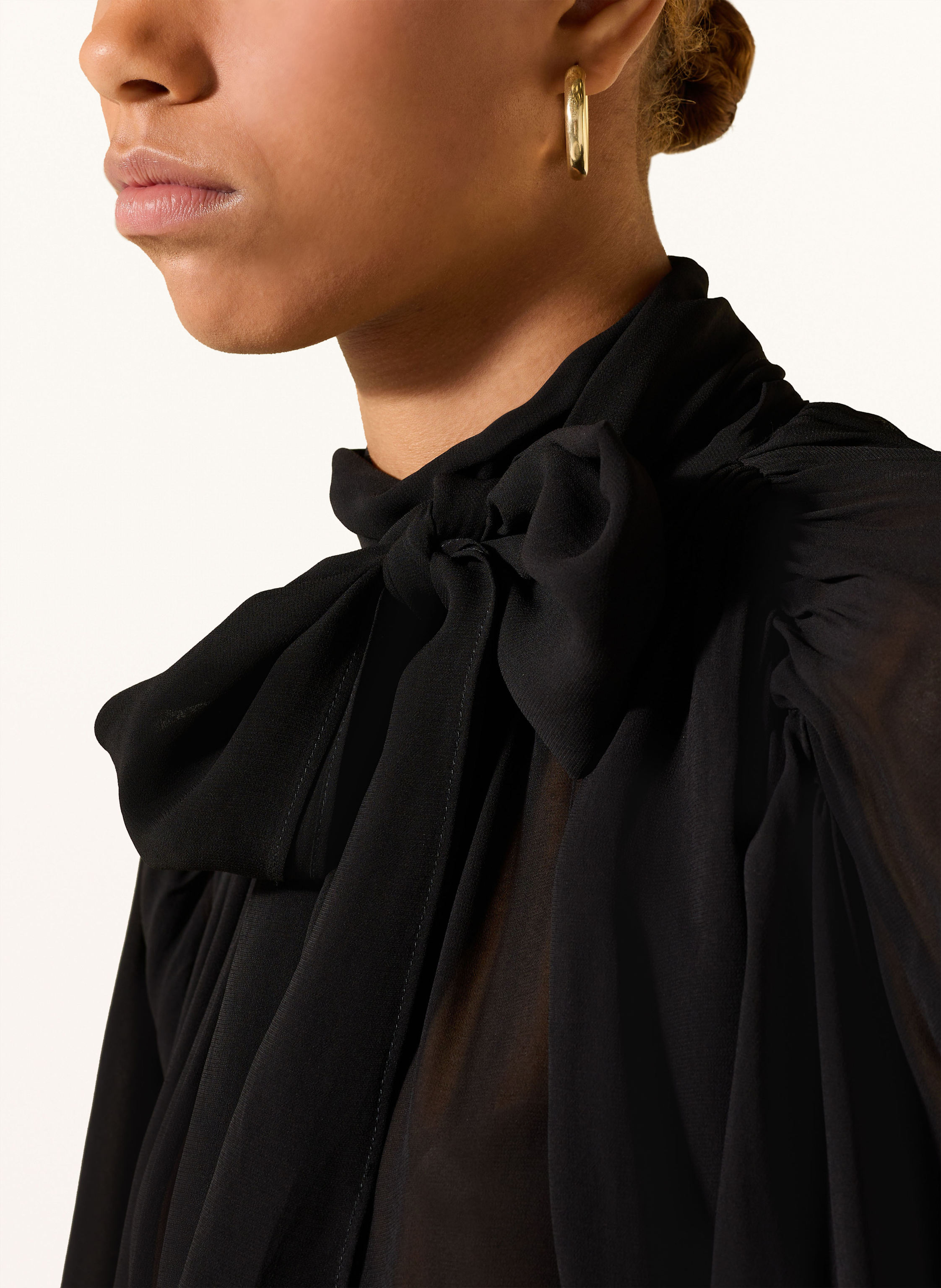 Thumbnail - Marella Bluse Mit Schluppe schwarz