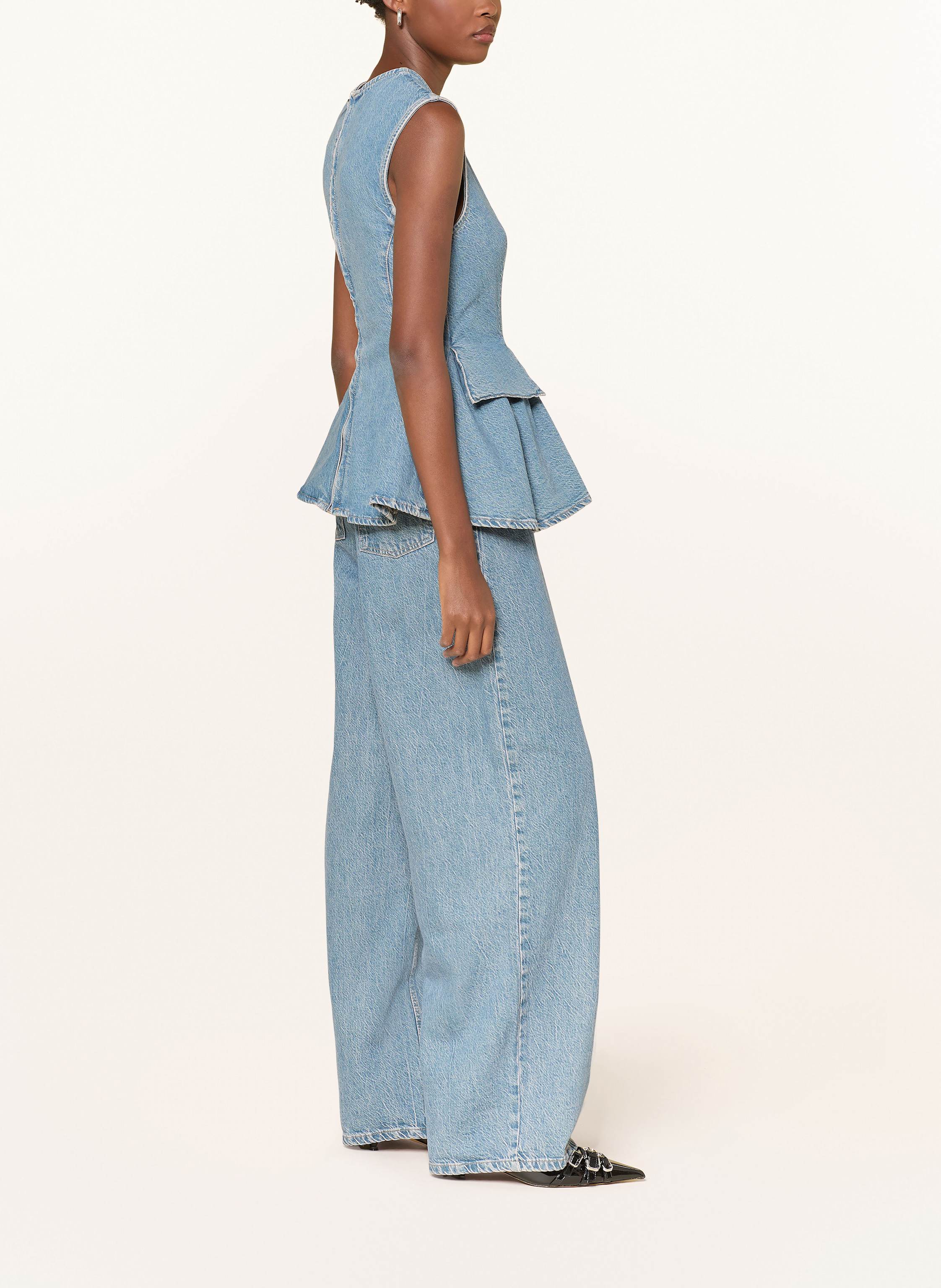 Thumbnail - Remain Wide Leg Jeans Cocoon blau