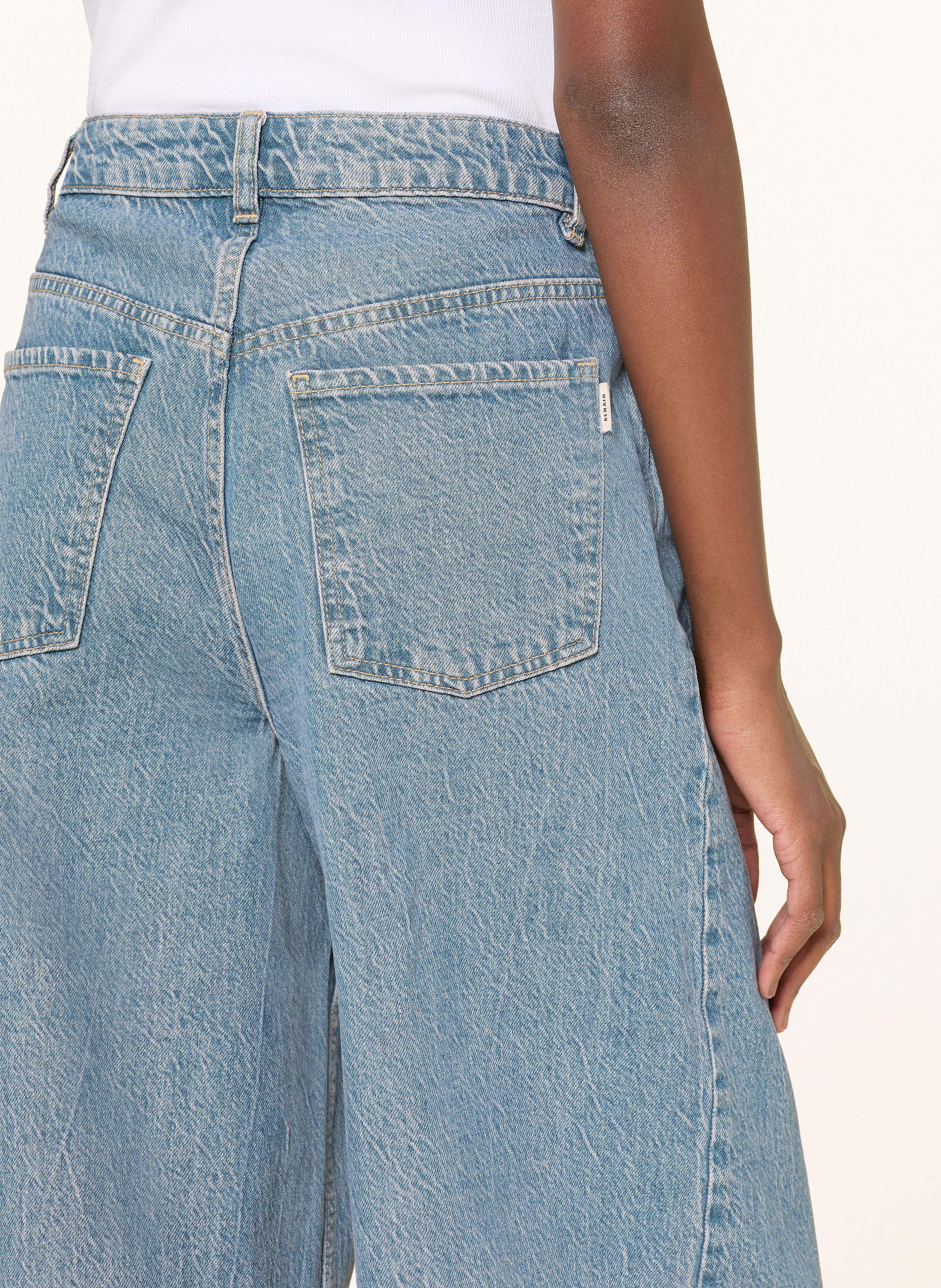 Thumbnail - Remain Wide Leg Jeans Cocoon blau