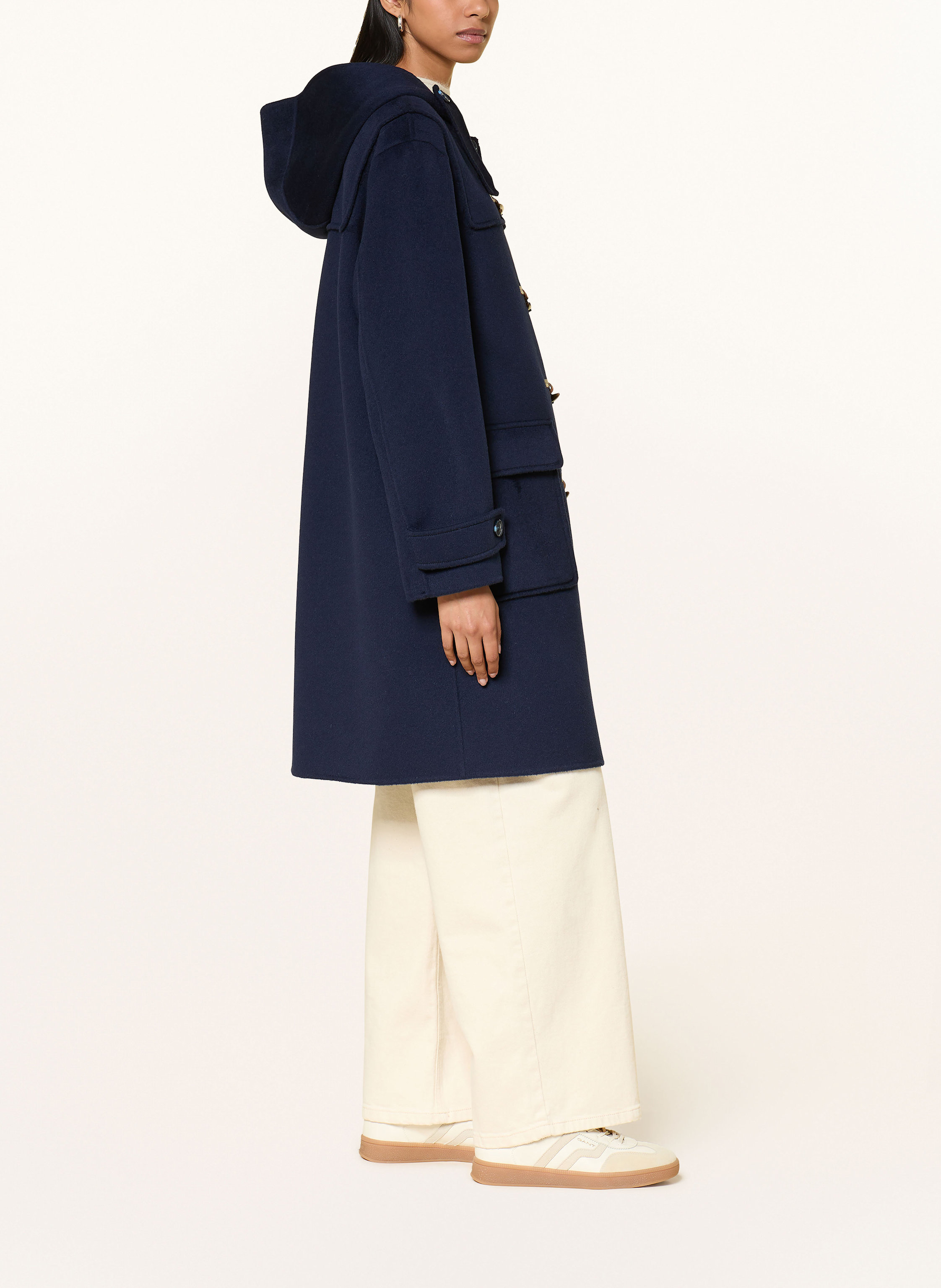 Thumbnail - Anfiny Dufflecoat Mary blau