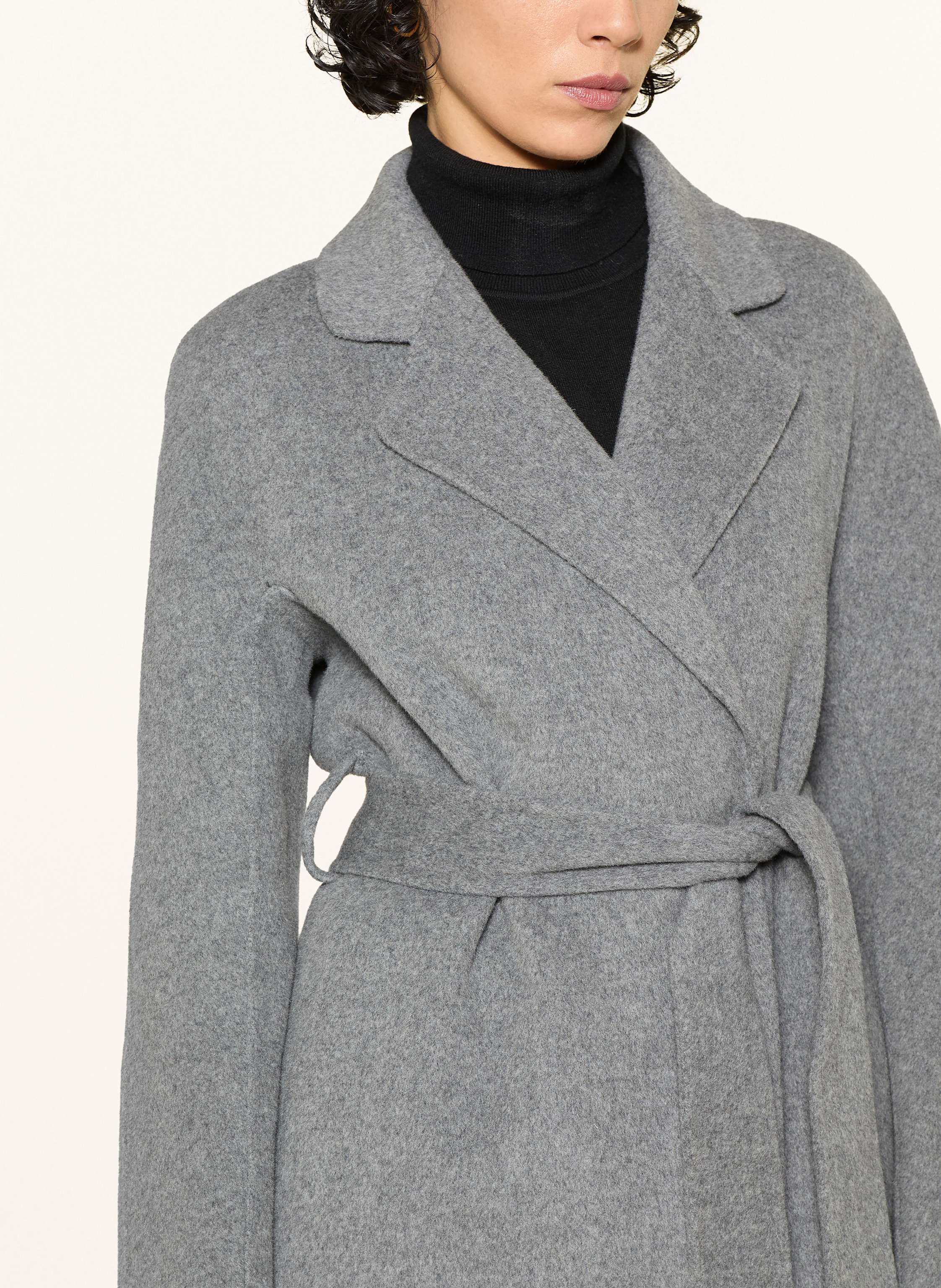 Thumbnail - Anfiny Wollmantel Grace grau