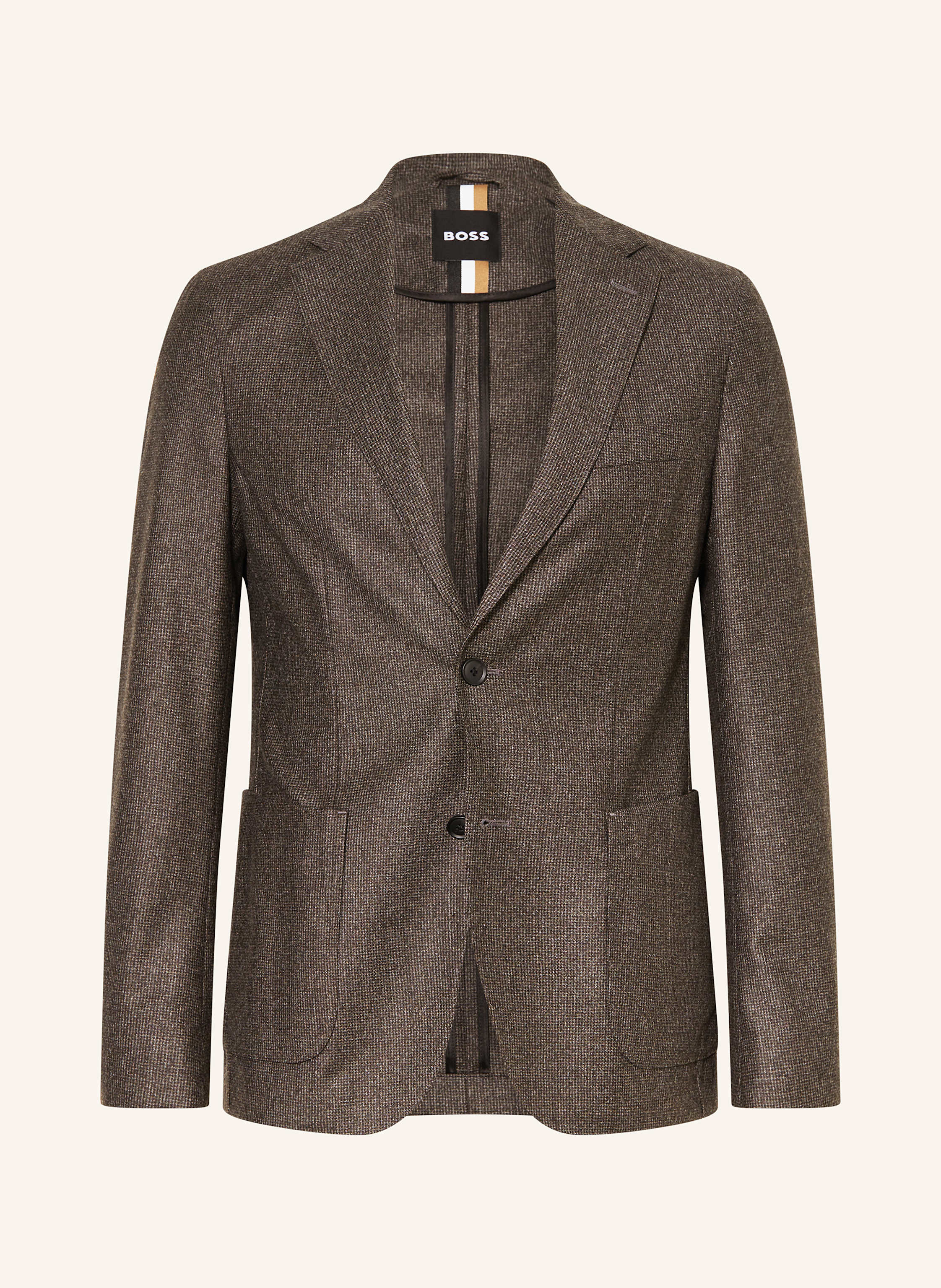 Boss Boss Anzugsakko Hanry Slim Fit braun in 202 DARK BROWN