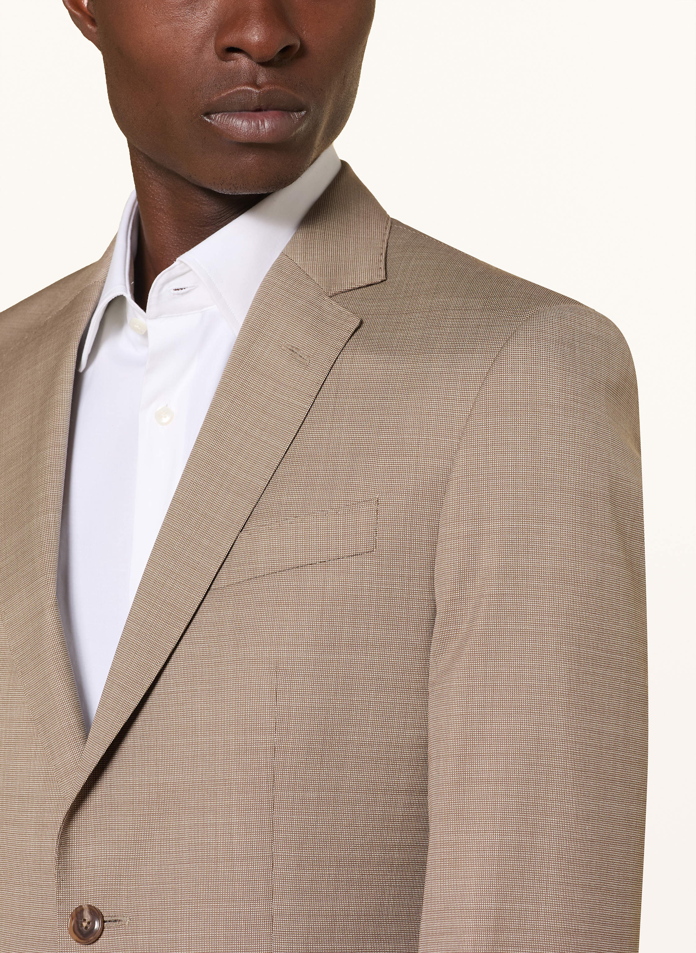 Thumbnail - Boss Anzug Huge Slim Fit beige