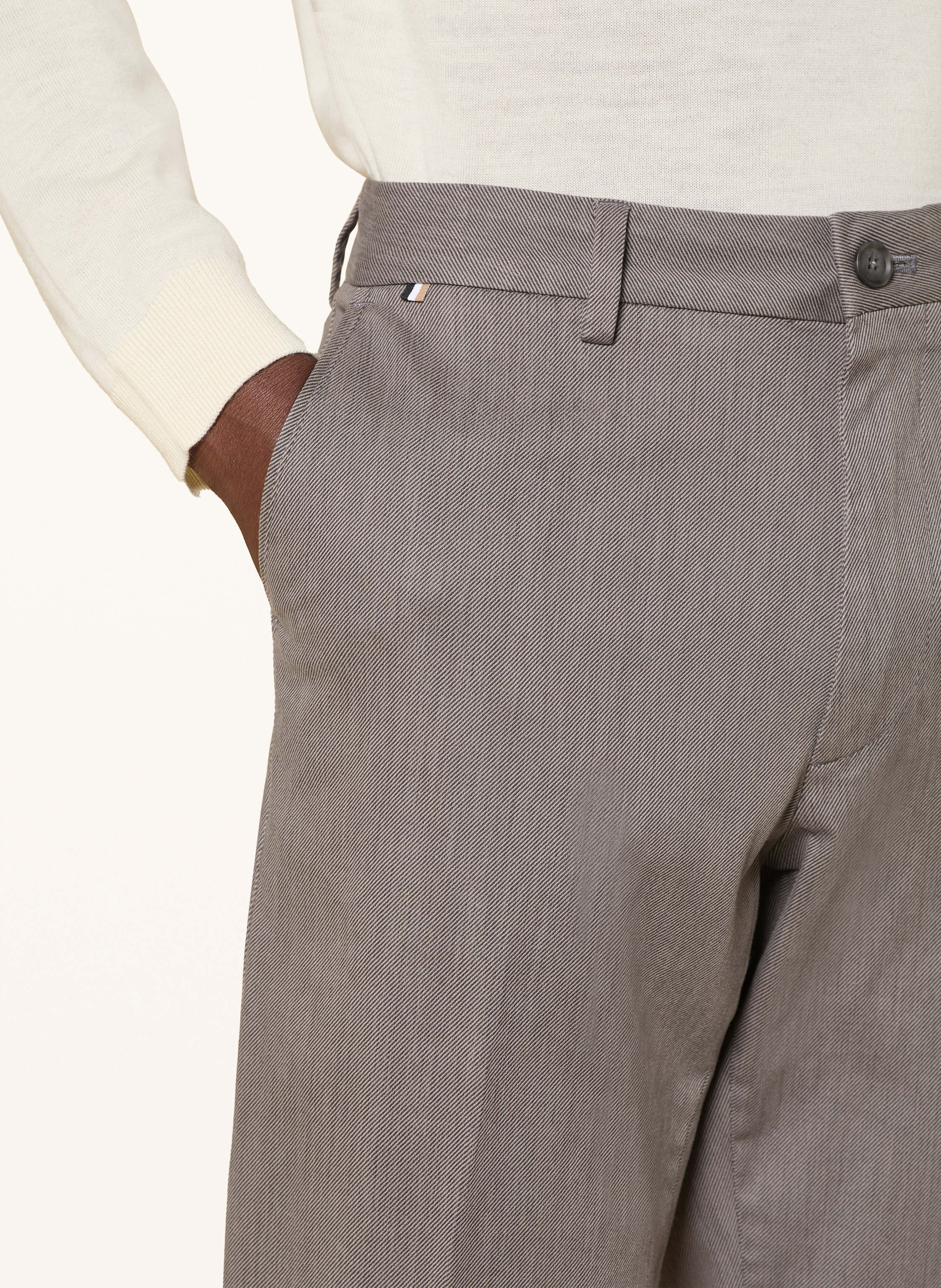 Thumbnail - Boss Chino Kane Modern Regular Fit grau