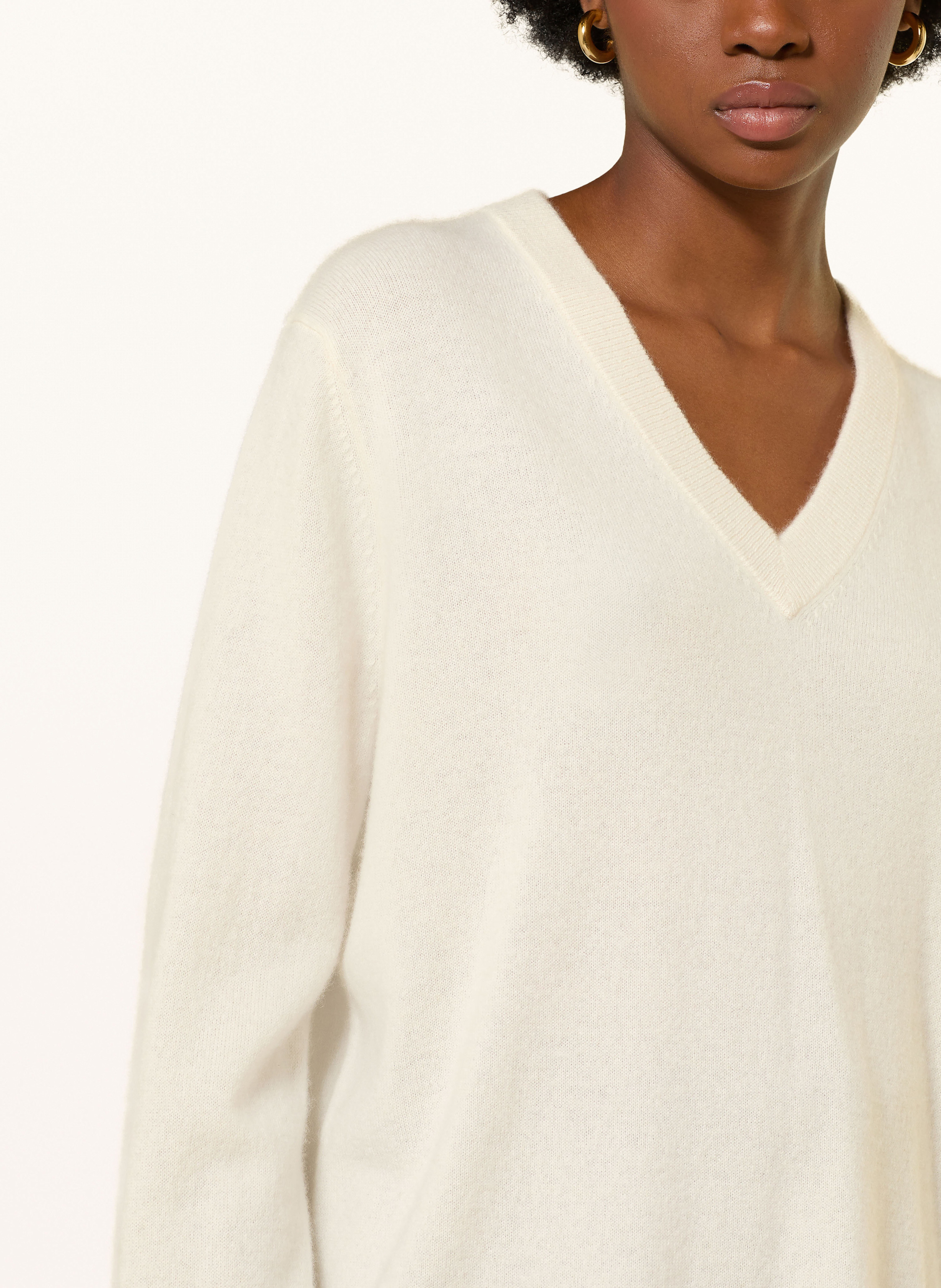 Thumbnail - Kujten Cashmere-Pullover Lita weiss