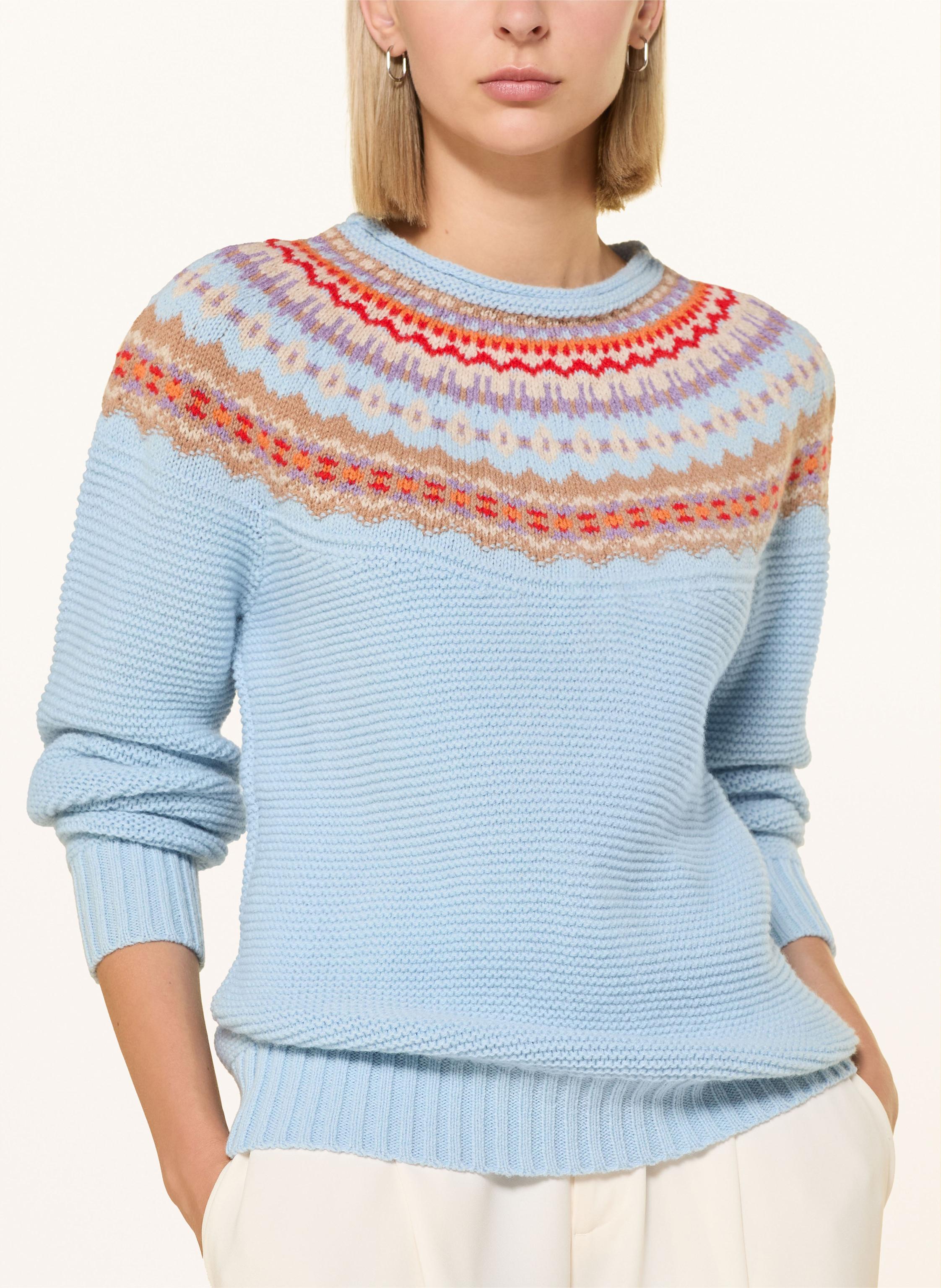Thumbnail - Eribé Pullover Stoneybrek blau