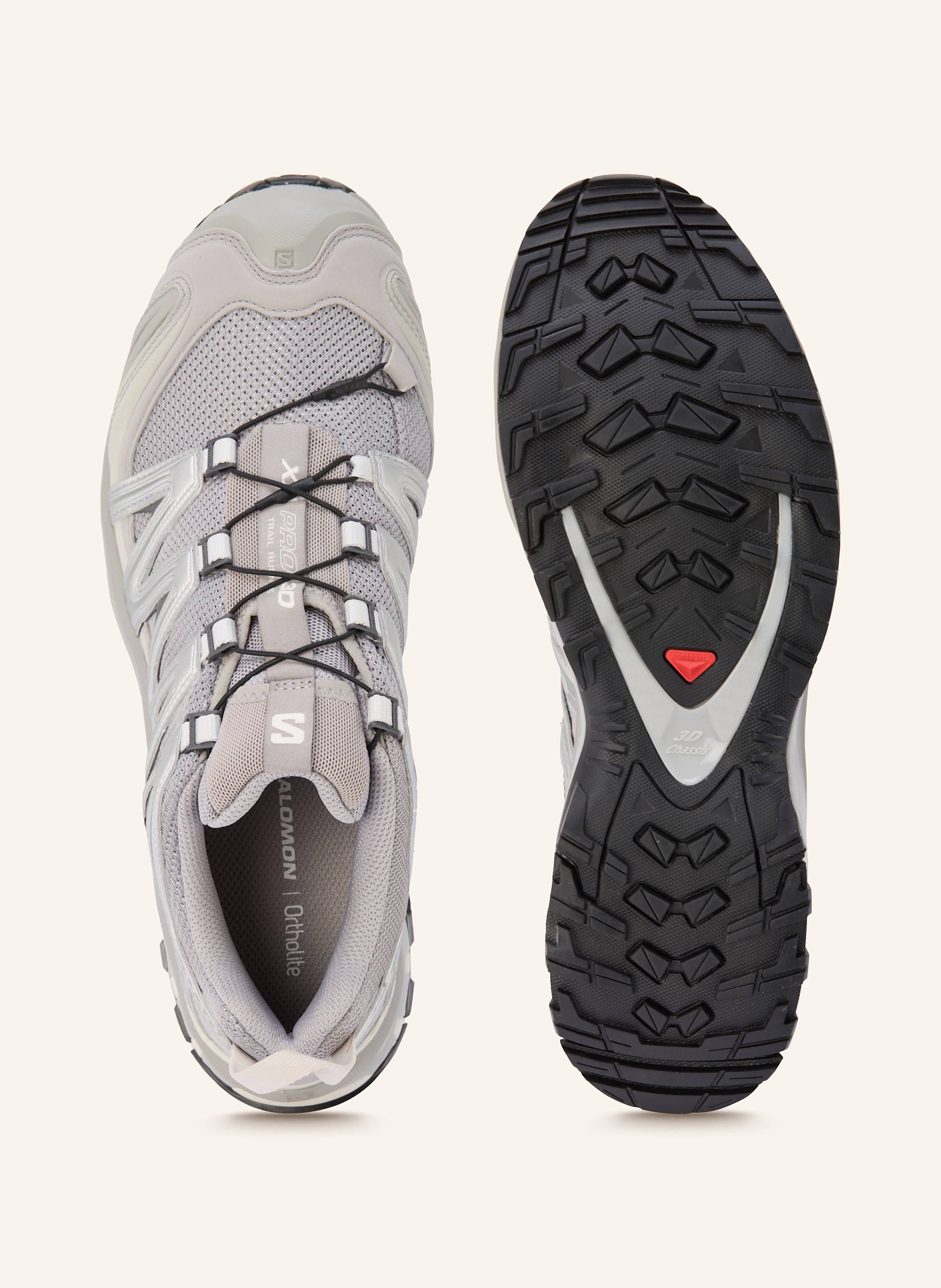 Thumbnail - Salomon Wanderschuhe Xa Pro 3d silber