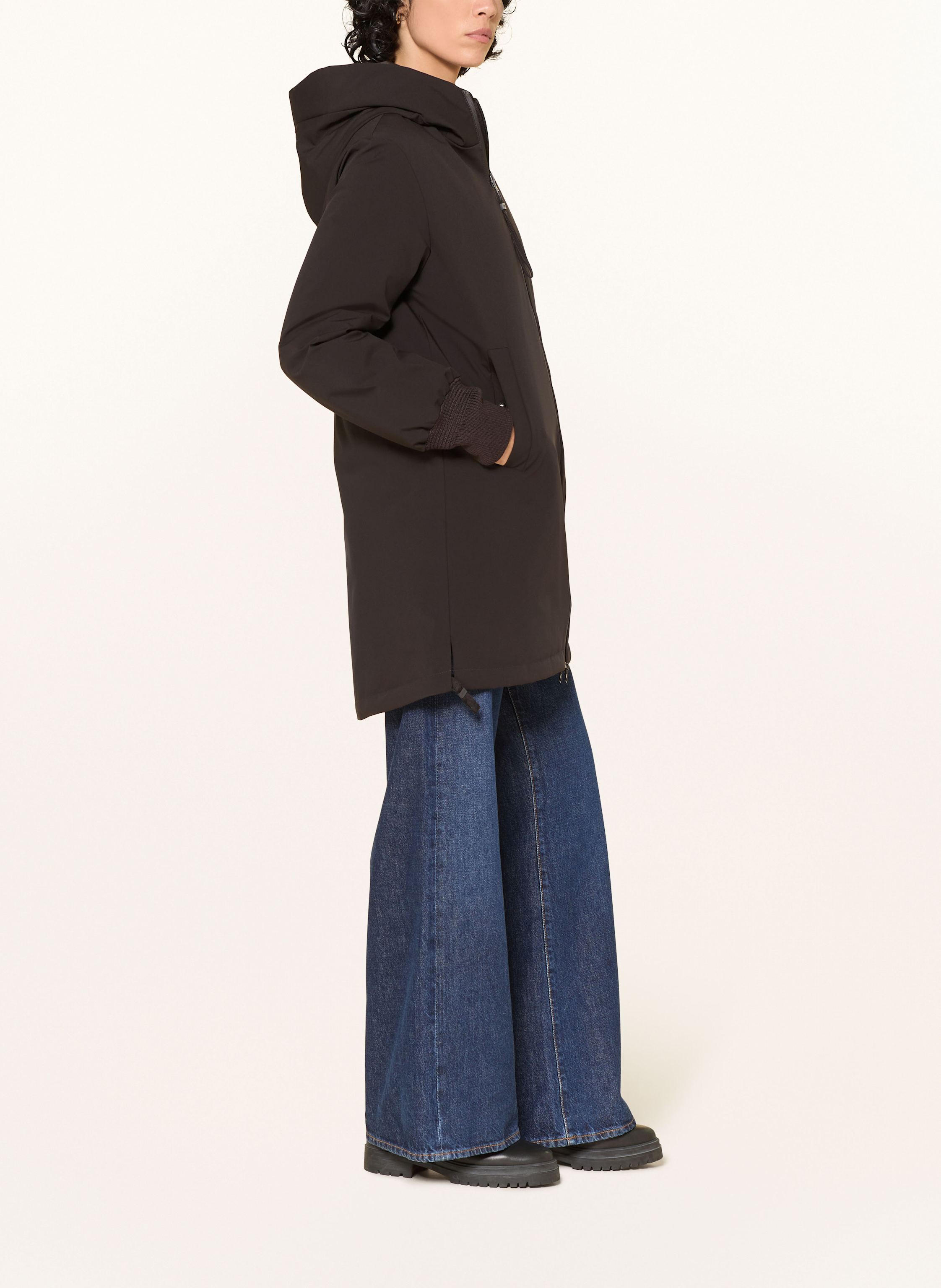 Thumbnail - Duno Daunenjacke Ralia Zum Wenden braun