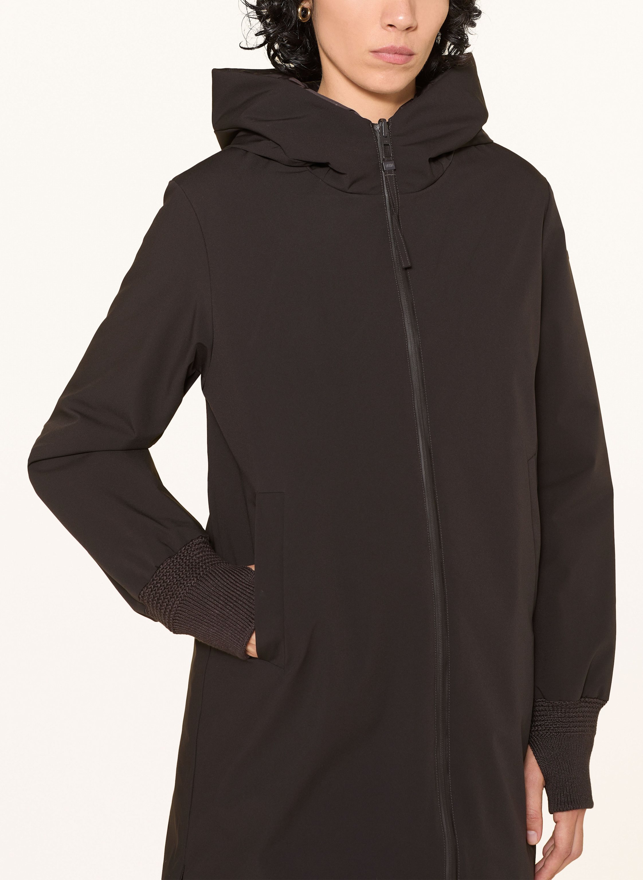 Thumbnail - Duno Daunenjacke Ralia Zum Wenden braun