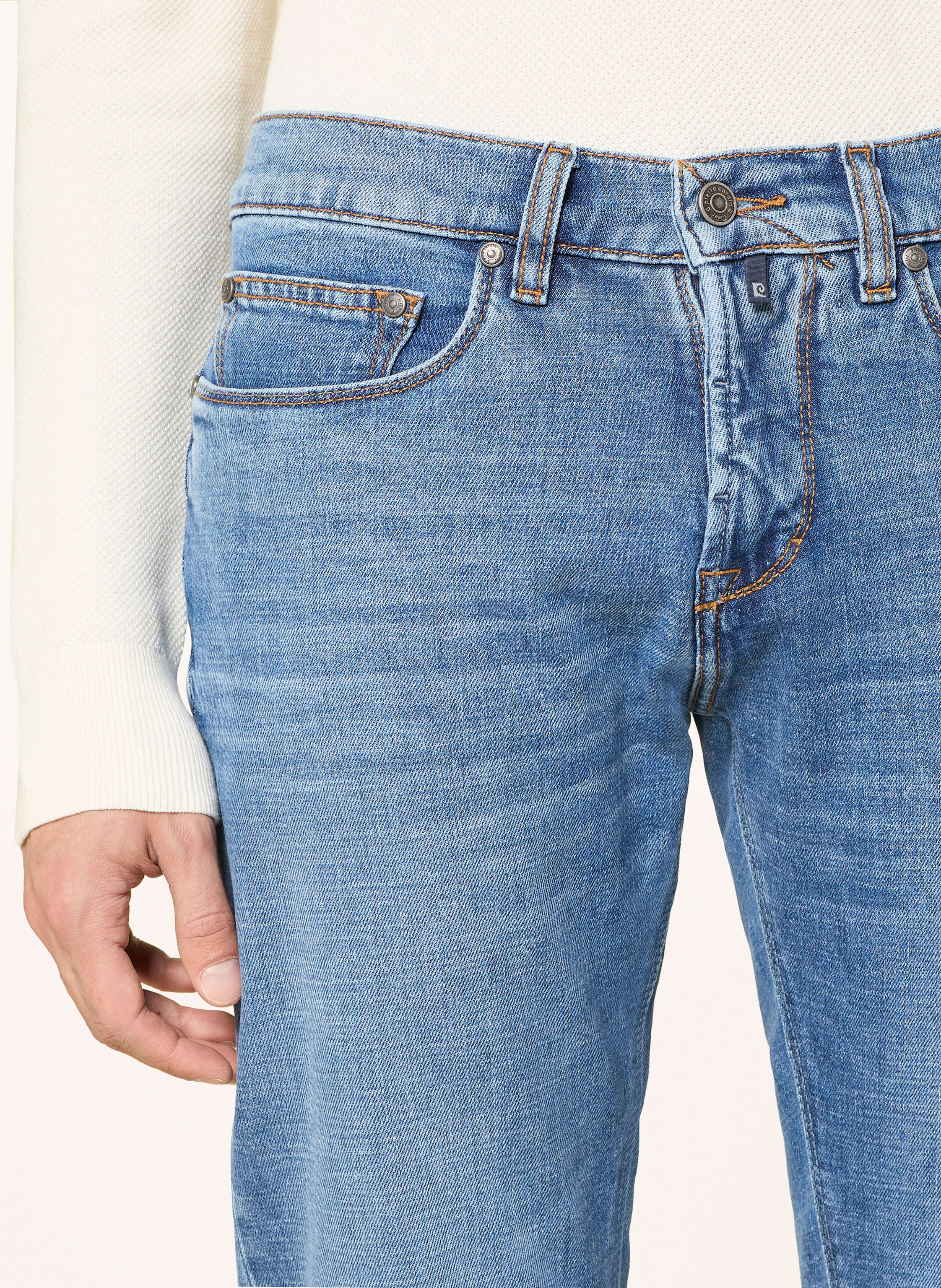 Thumbnail - Pierre Cardin Jeans Pc-Lyon Tapered Fit blau