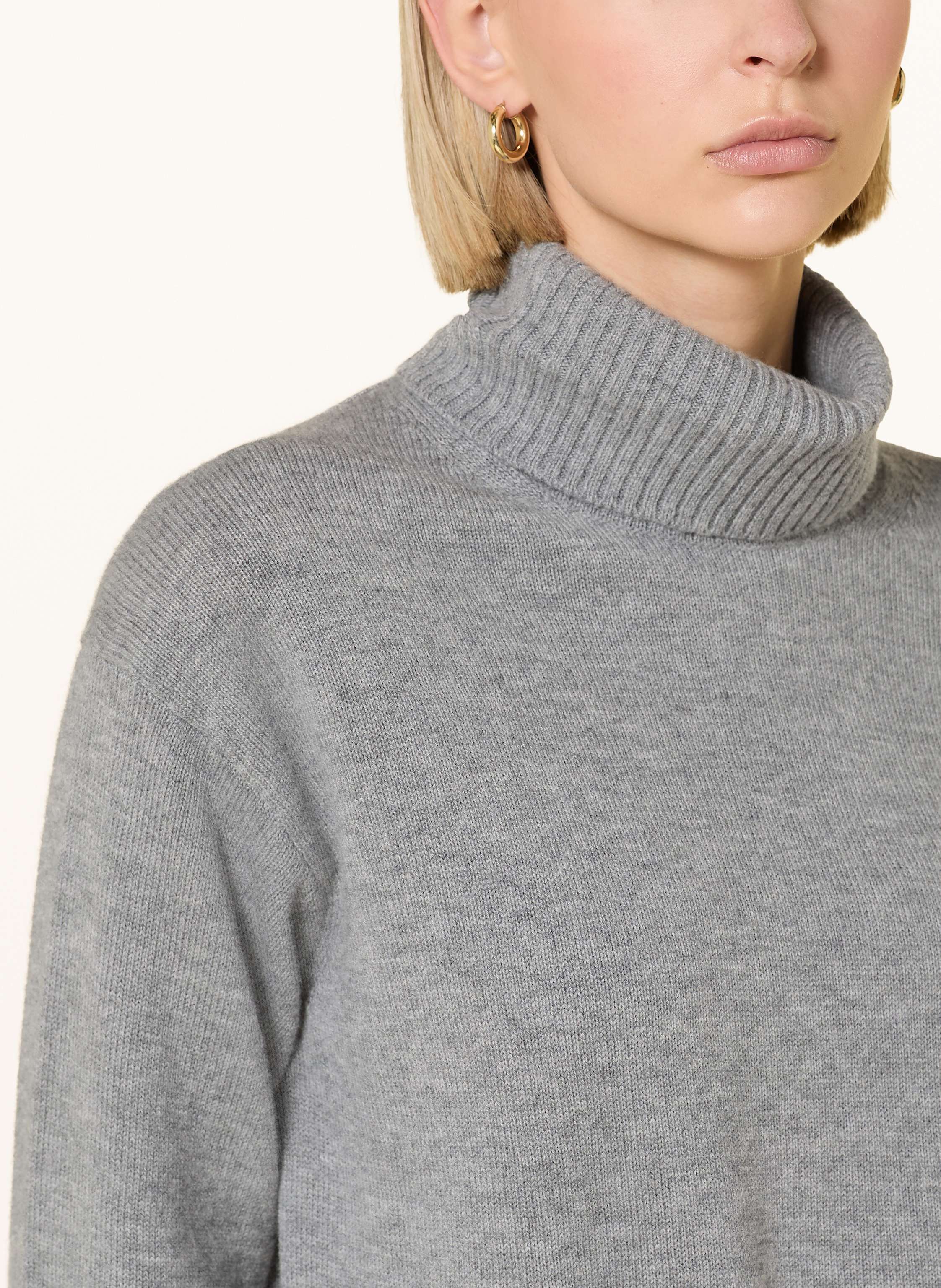 Thumbnail - Maerz Muenchen Rollkragenpullover grau