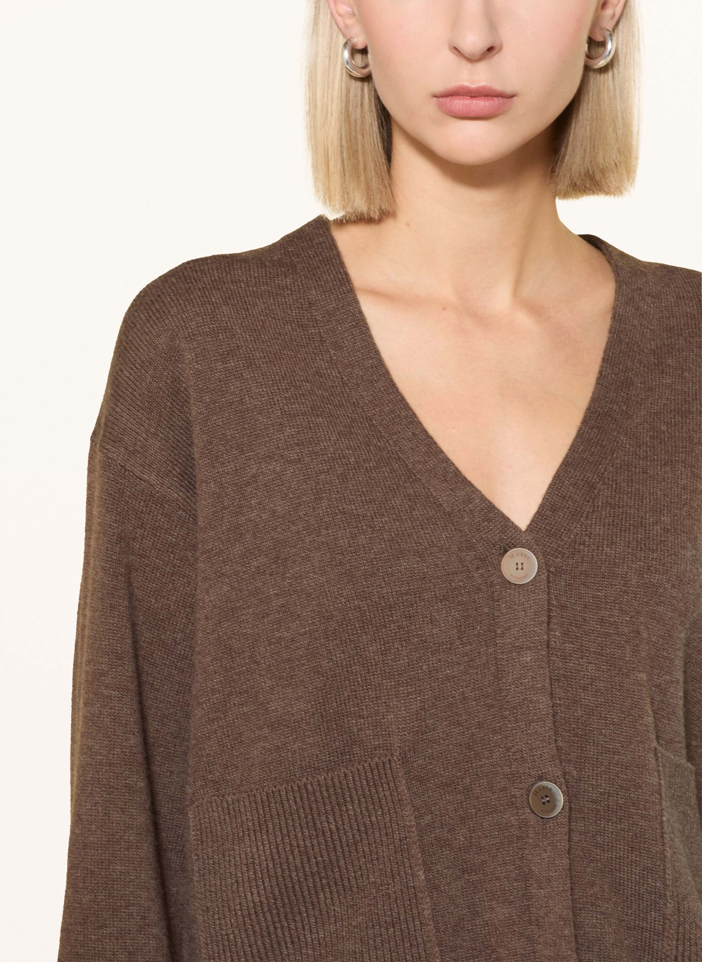 Thumbnail - Maerz Muenchen Strickjacke braun