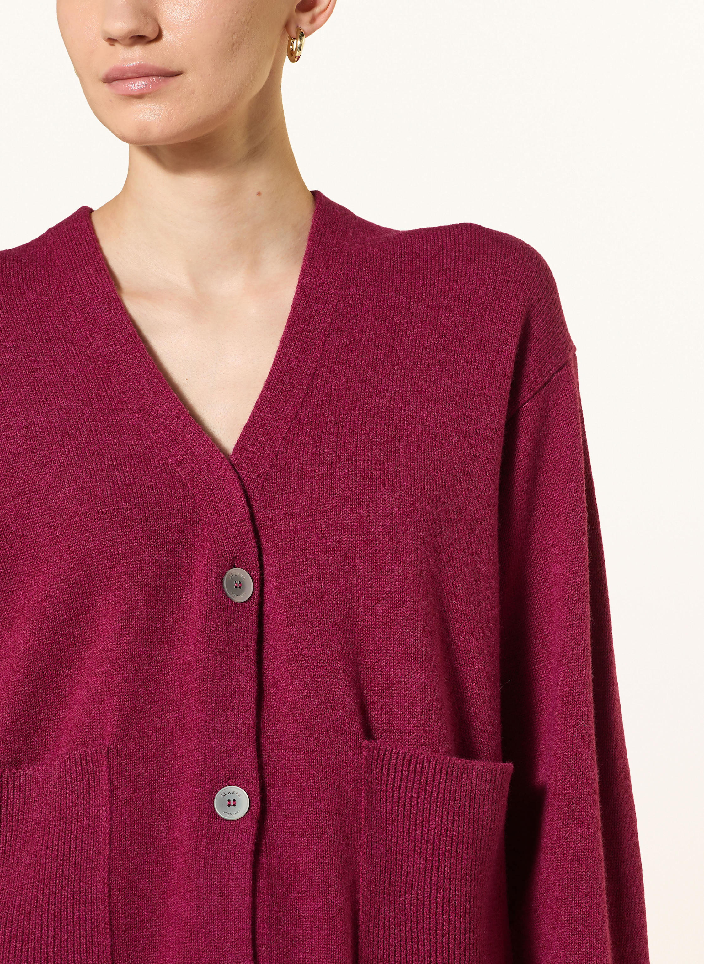 Thumbnail - Maerz Muenchen Strickjacke rot