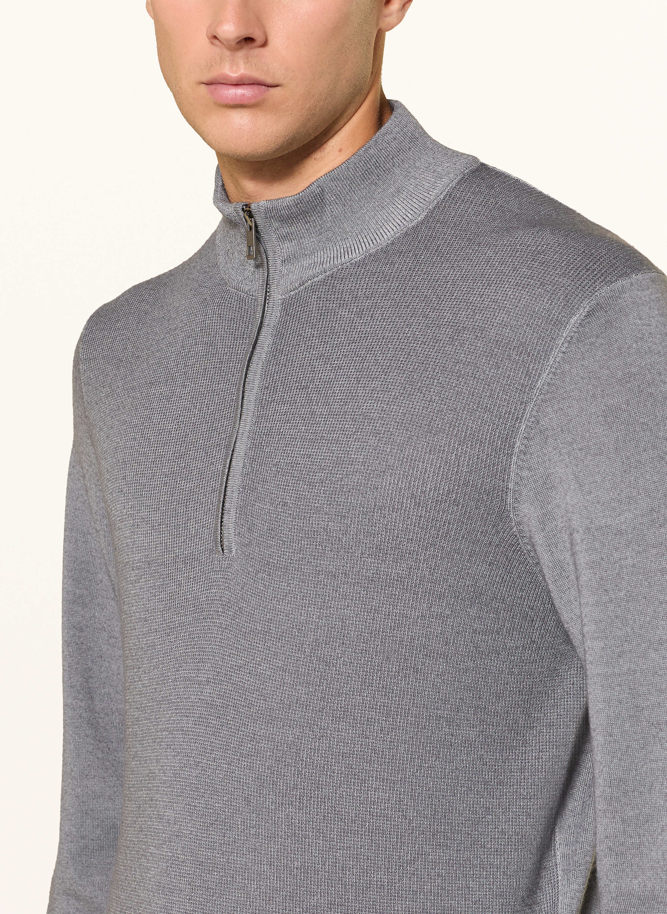 Thumbnail - Maerz Muenchen Troyer Aus Merinowolle grau