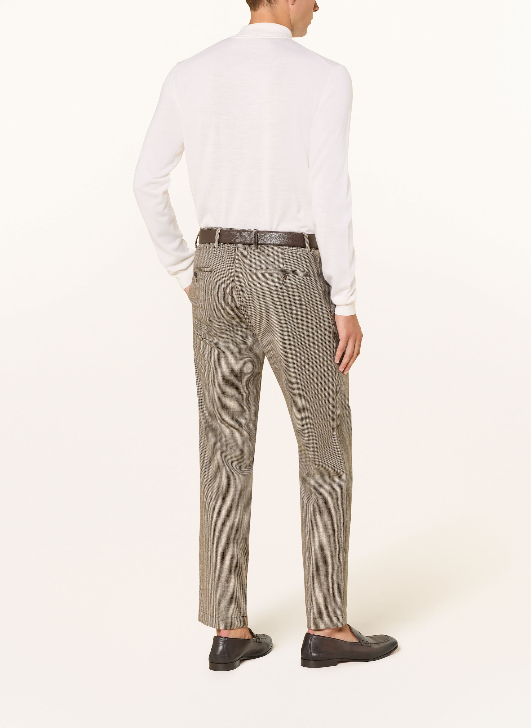 Thumbnail - Roy Robson Anzughose Slim Fit braun