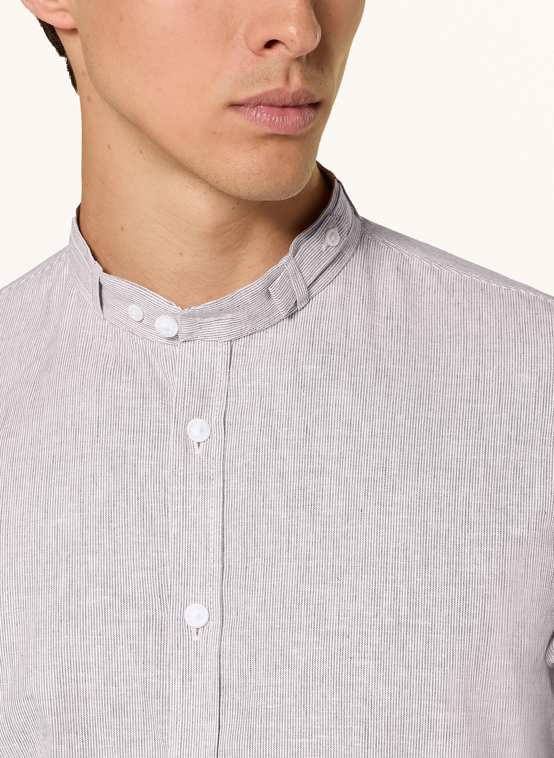 Thumbnail - Gottseidank Trachtenhemd Lenz Slim Fit Mit Stehkragen beige