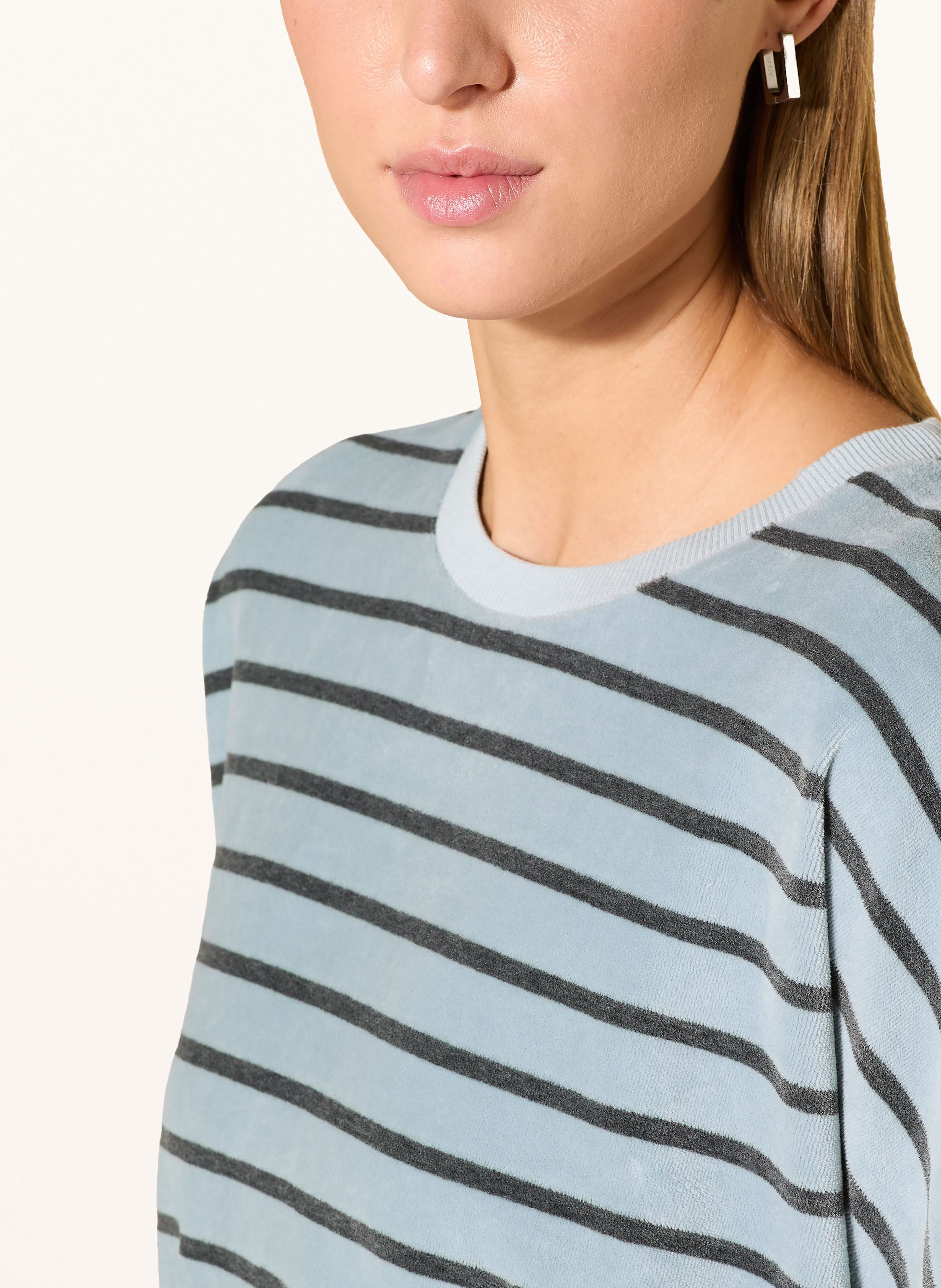 Thumbnail - Herrlicher Nickishirt Smila blau